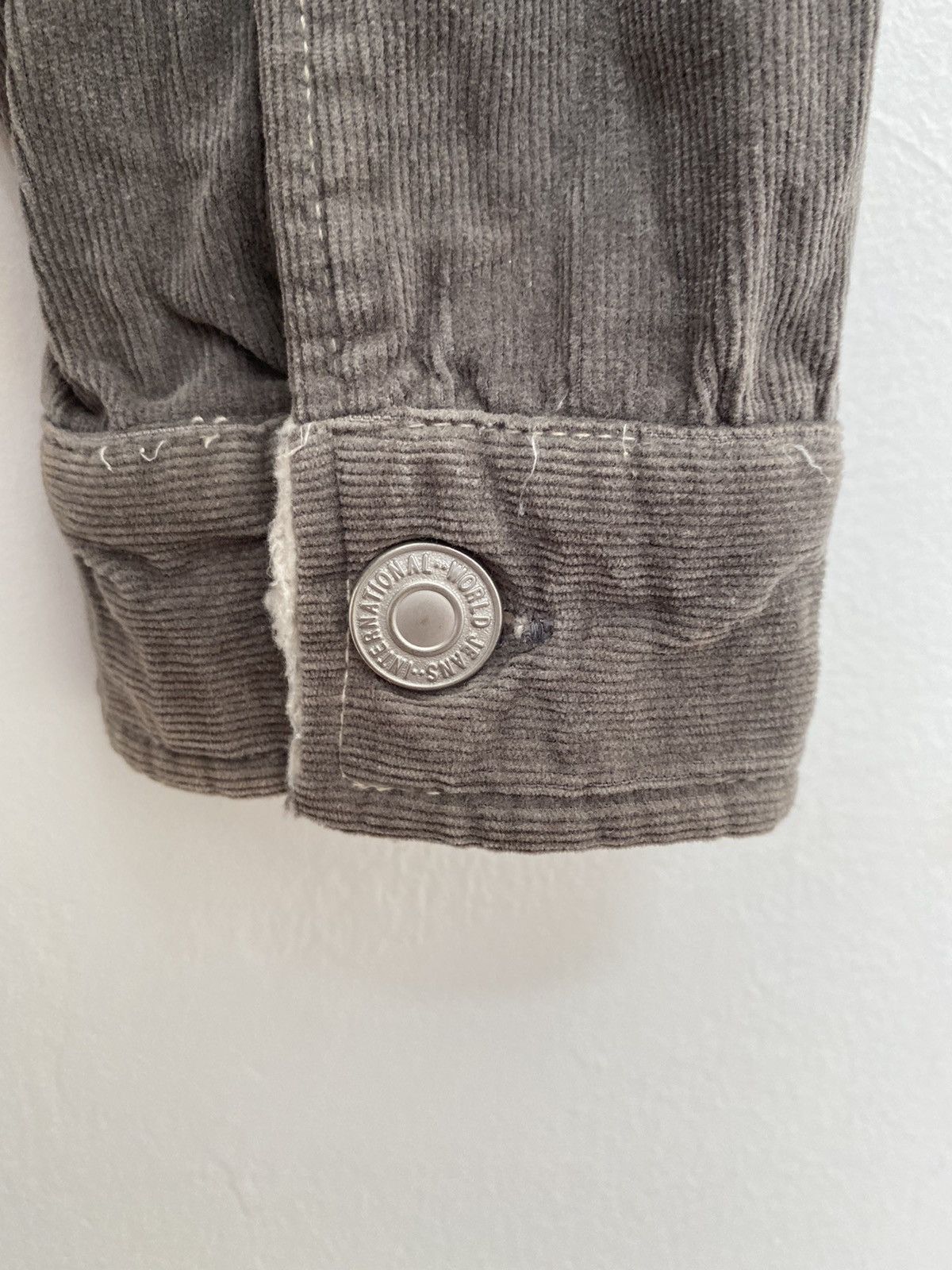Japanese Brand × Vintage Wold Jeans International Trucker Coudroy Jacket Size US M / EU 48-50 / 2 - 10 Thumbnail