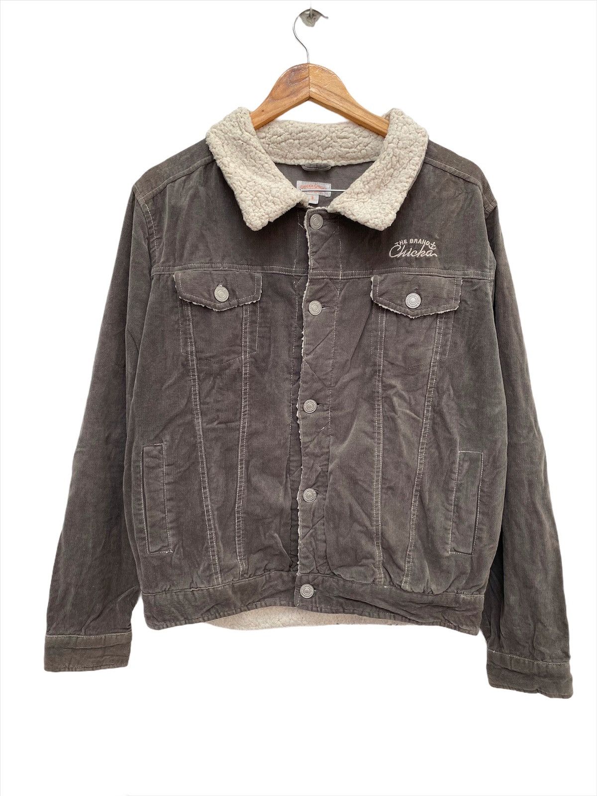 Japanese Brand × Vintage Wold Jeans International Trucker Coudroy Jacket Size US M / EU 48-50 / 2 - 2 Thumbnail