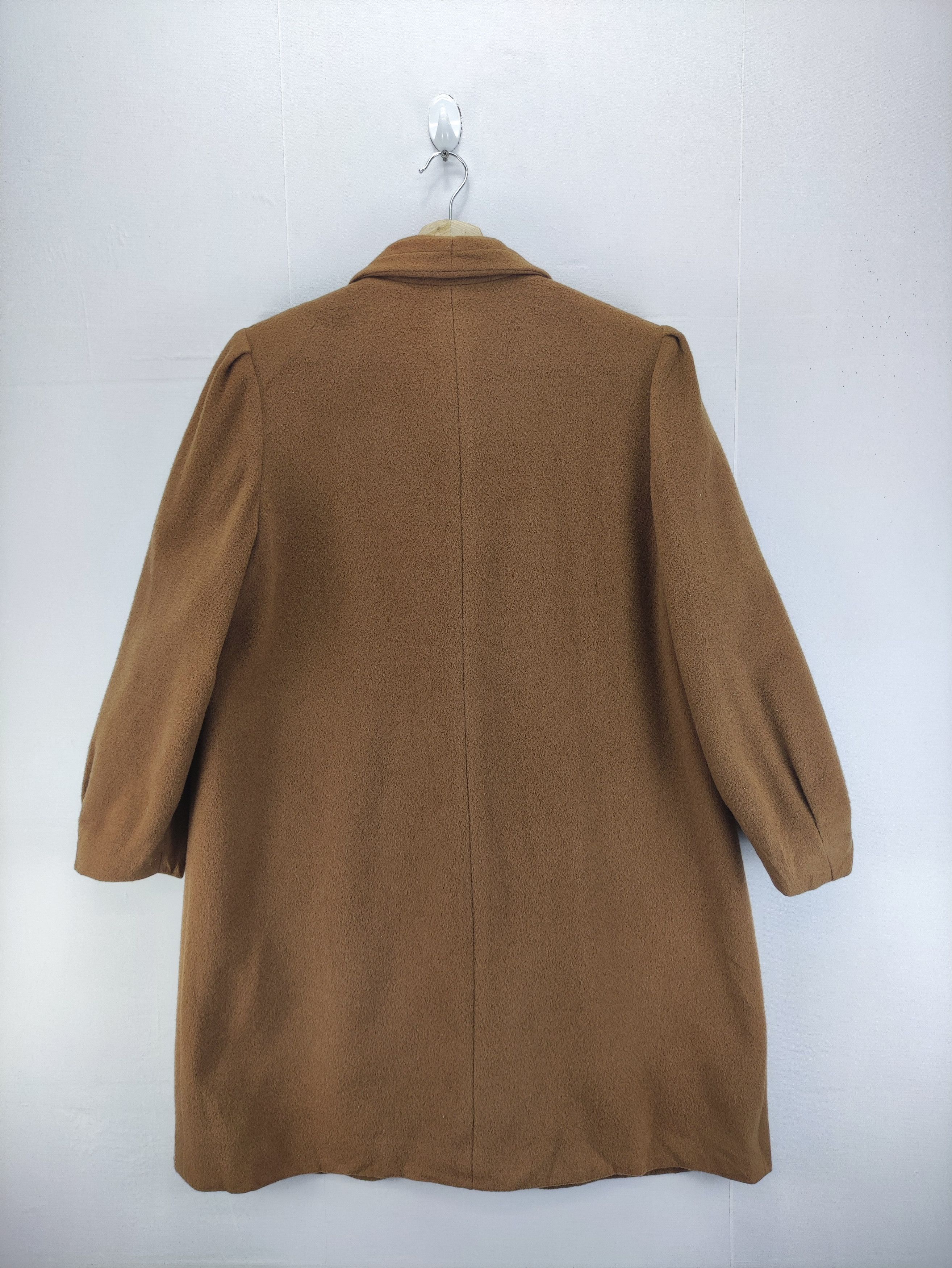 Japanese Brand Vintage Wool Coat Jacket By Memory Size L / US 10 / IT 46 - 7 Thumbnail