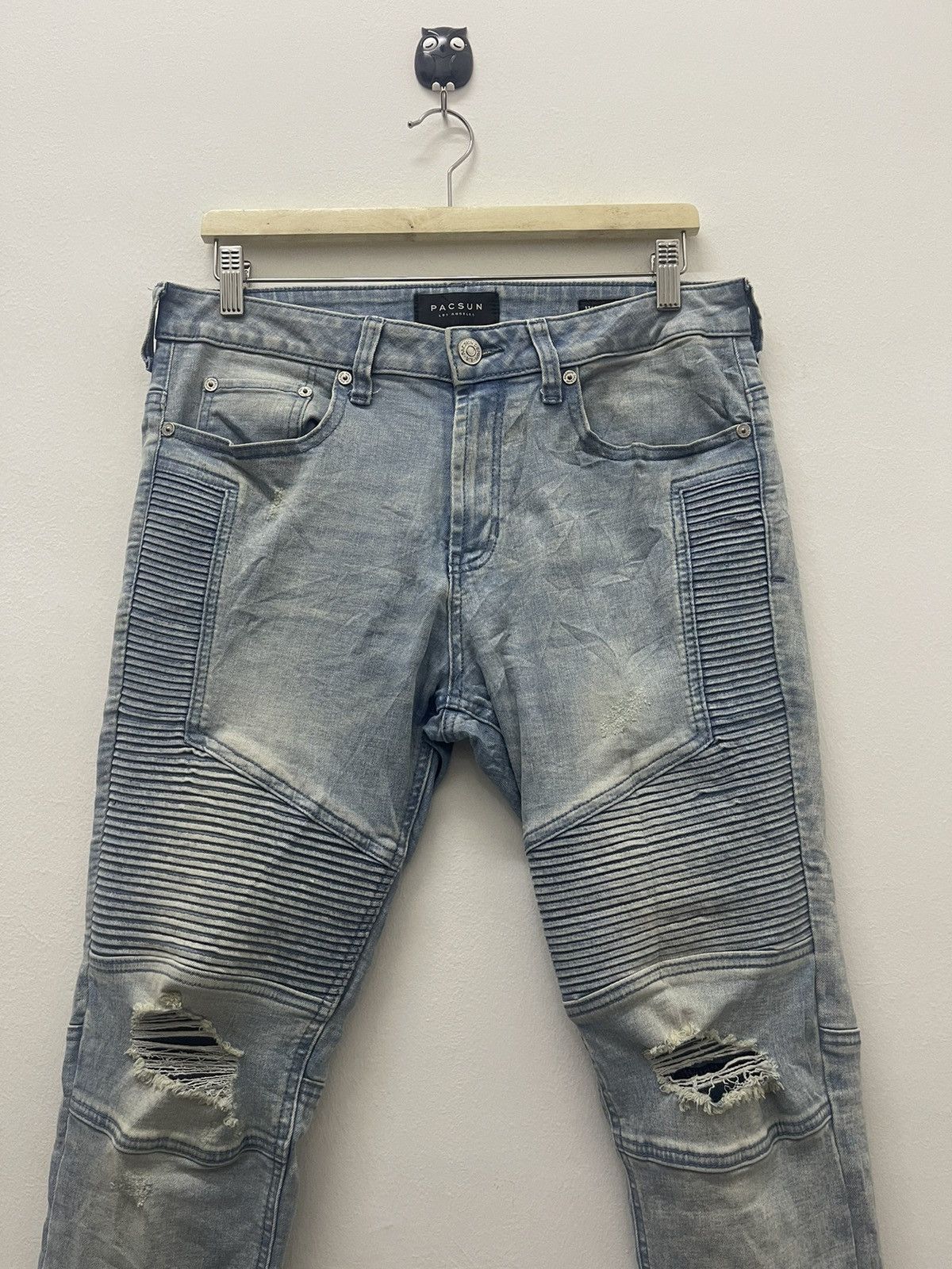 Pacsun Rare PACSUN Los Angeles Active Stretch Stacked Skinny Size US 31 - 2 Thumbnail
