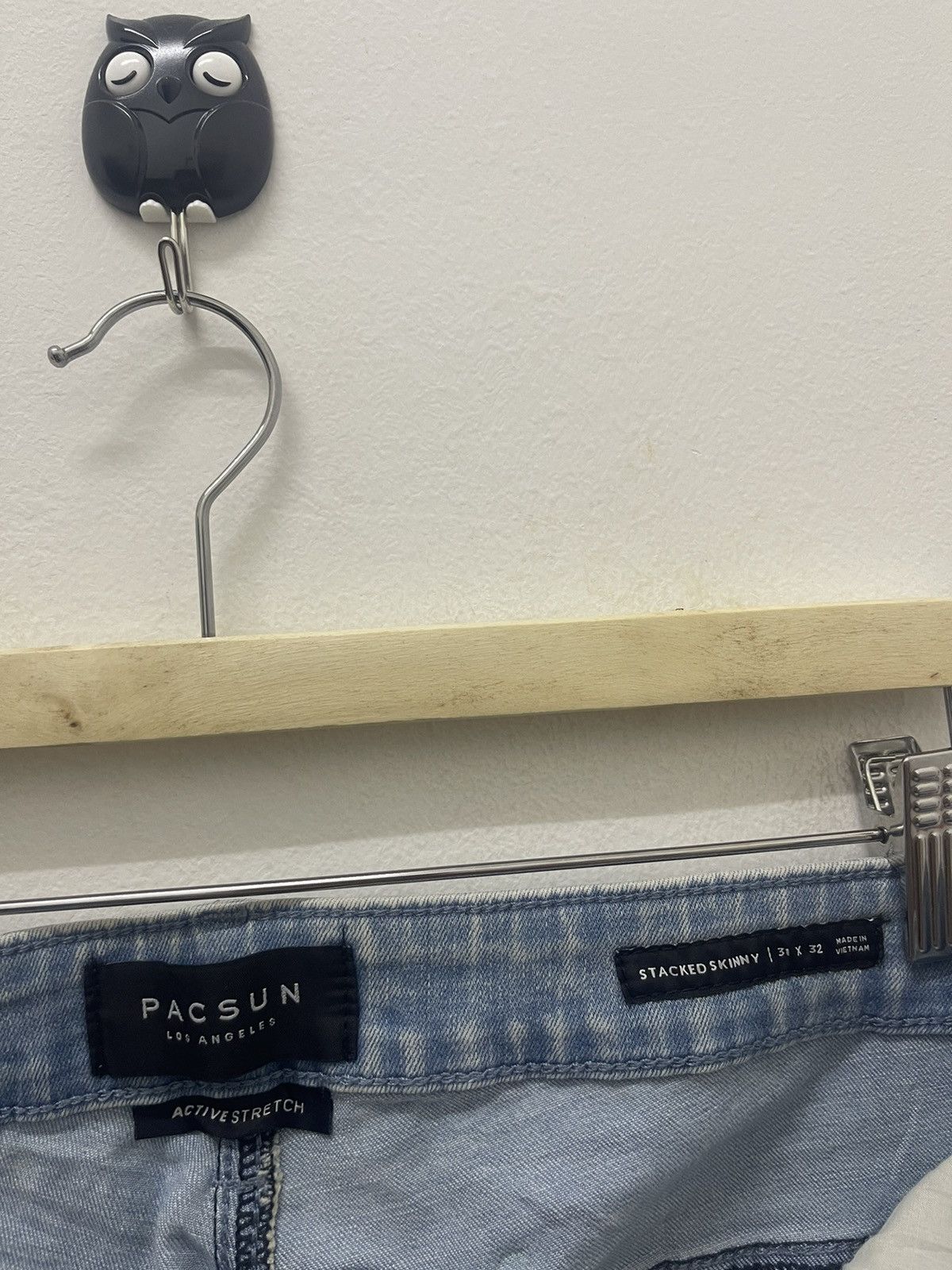 Pacsun Rare PACSUN Los Angeles Active Stretch Stacked Skinny Size US 31 - 5 Thumbnail