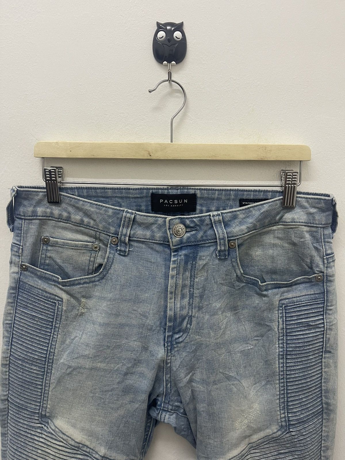 Pacsun Rare PACSUN Los Angeles Active Stretch Stacked Skinny Size US 31 - 3 Thumbnail