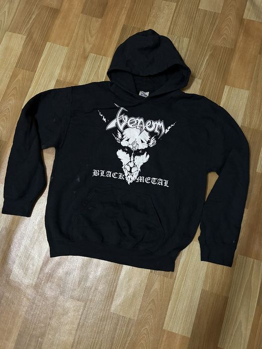 Venom black cheap metal hoodie