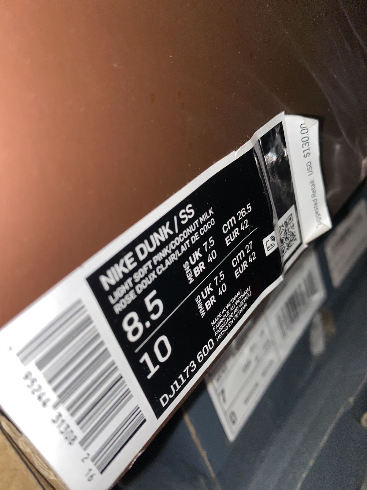 Nike × Social Status Nike Dunk Mid Social Status Free Lunch Strawberry Milk Size US 8.5 / EU 41-42 - 3 Thumbnail
