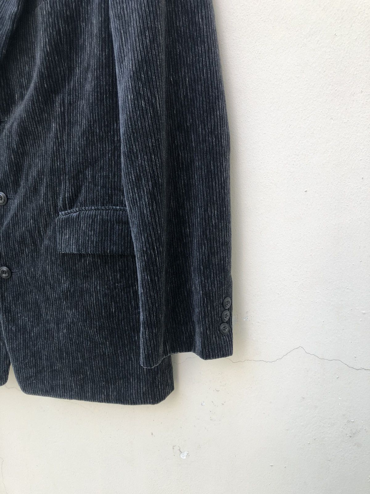 Matsuda 90s Monsieur NICOLE Yukio Kobayashi Corduroy Blazer Jacket Size US L / EU 52-54 / 3 - 6 Thumbnail