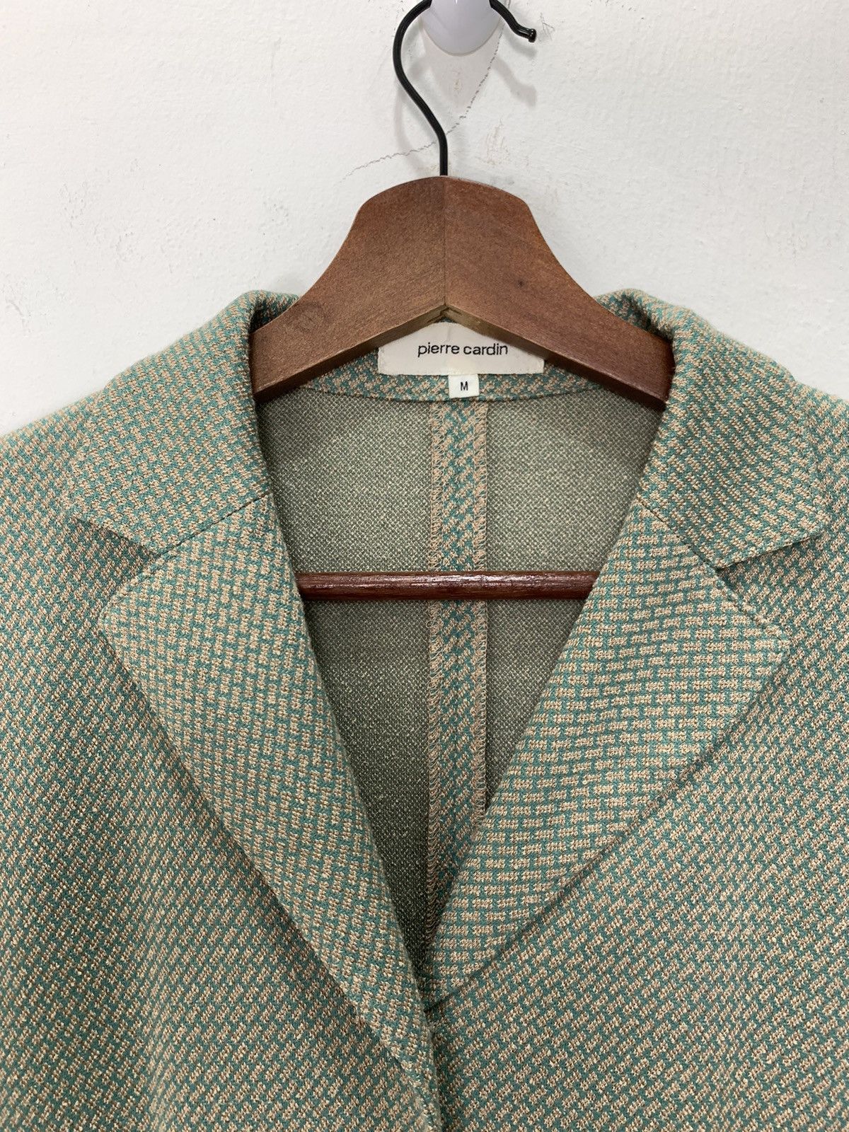 Bricks & Wood × Pierre Cardin PIERRE CARDIN Monogram Brick Pattern Casual Blazer Jacket Size M / US 6-8 / IT 42-44 - 8 Thumbnail