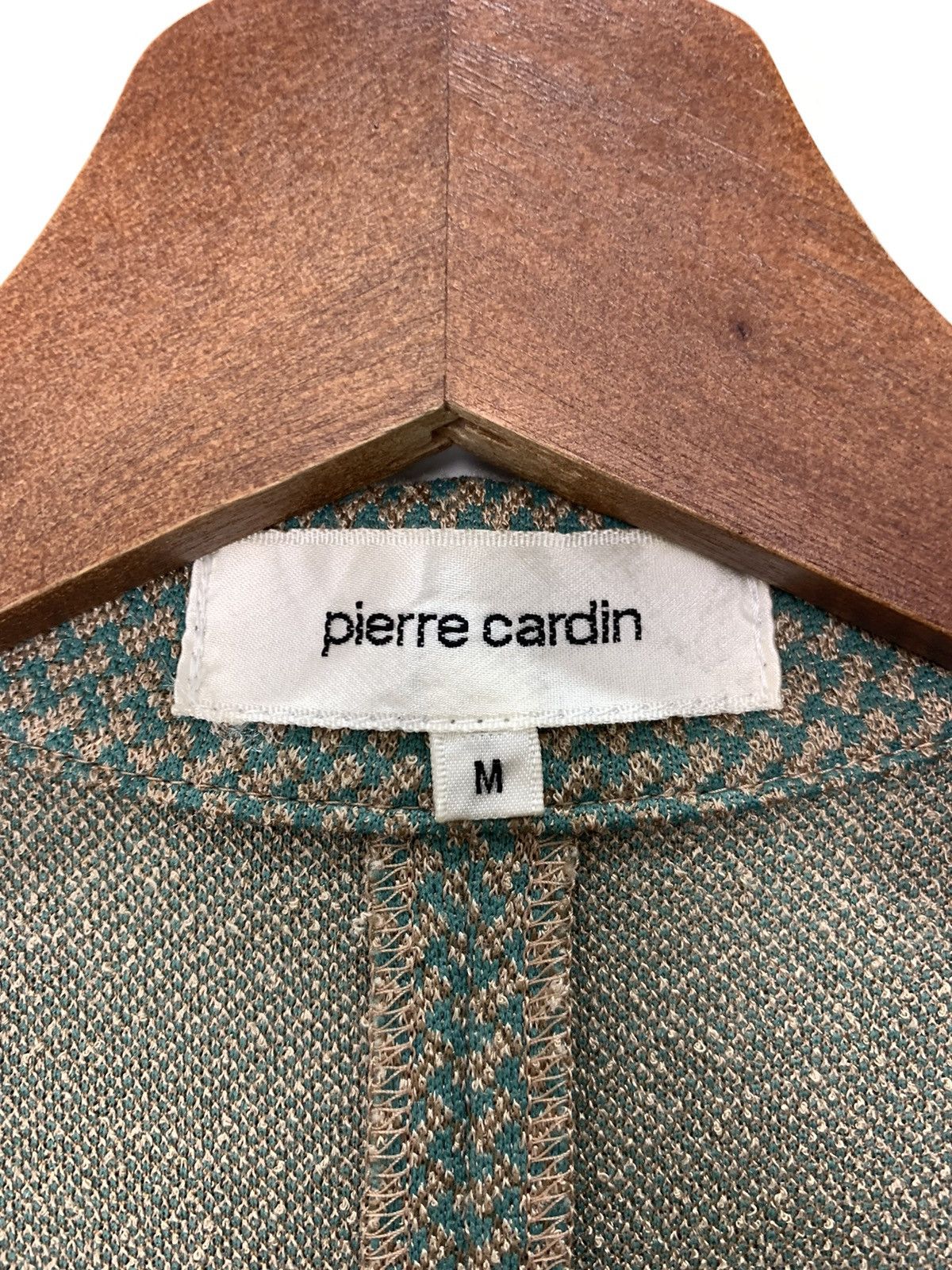 Bricks & Wood × Pierre Cardin PIERRE CARDIN Monogram Brick Pattern Casual Blazer Jacket Size M / US 6-8 / IT 42-44 - 15 Thumbnail