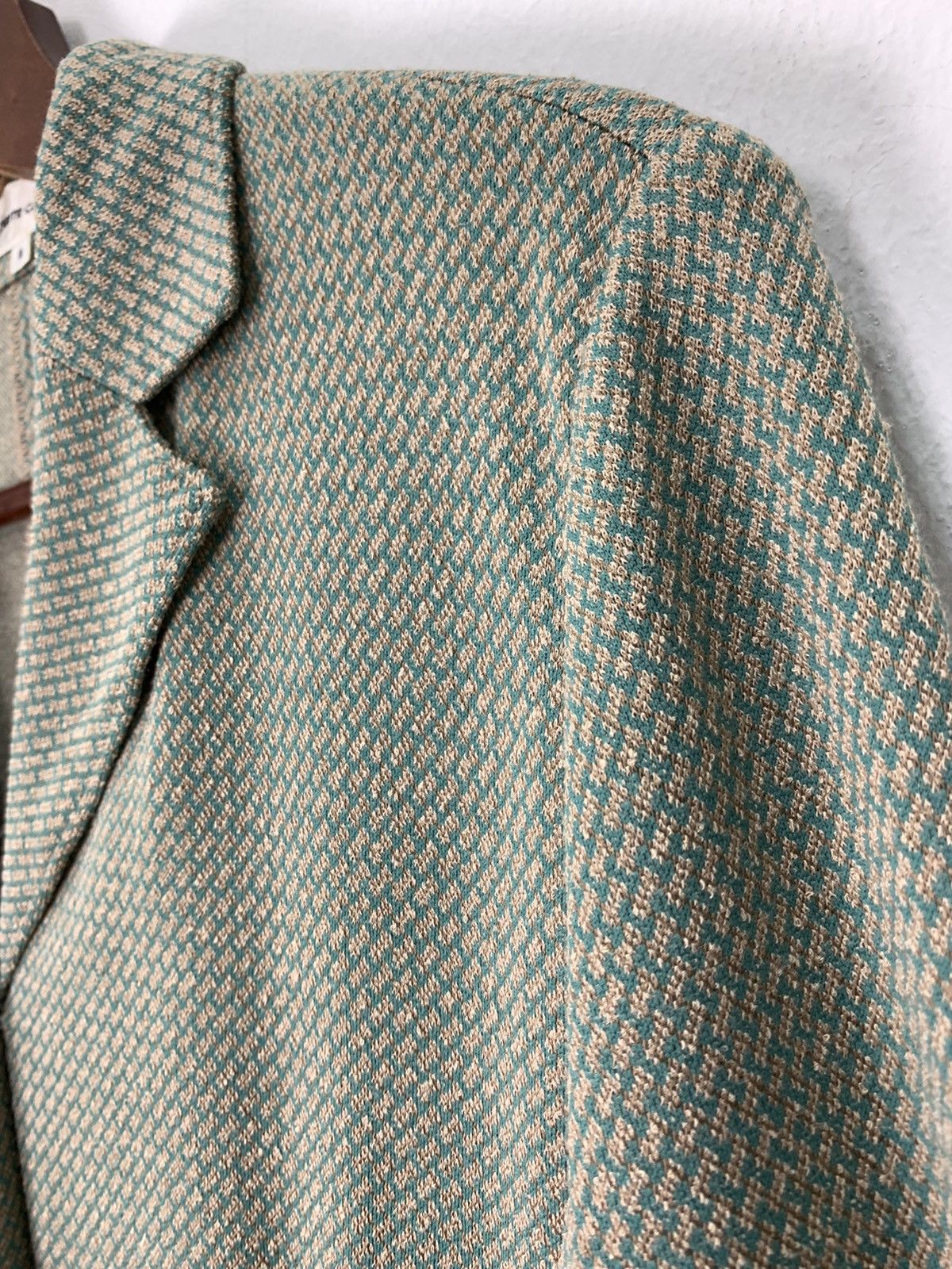 Bricks & Wood × Pierre Cardin PIERRE CARDIN Monogram Brick Pattern Casual Blazer Jacket Size M / US 6-8 / IT 42-44 - 9 Thumbnail