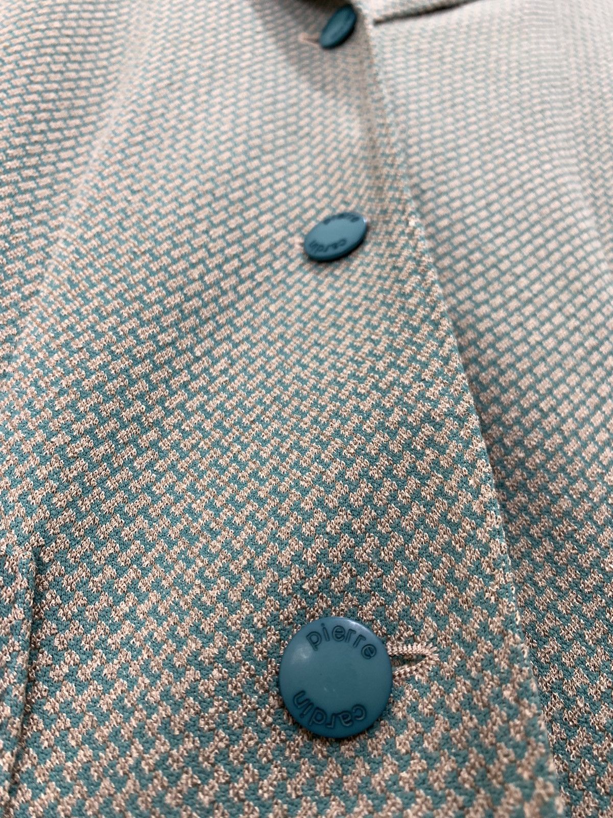 Bricks & Wood × Pierre Cardin PIERRE CARDIN Monogram Brick Pattern Casual Blazer Jacket Size M / US 6-8 / IT 42-44 - 11 Thumbnail
