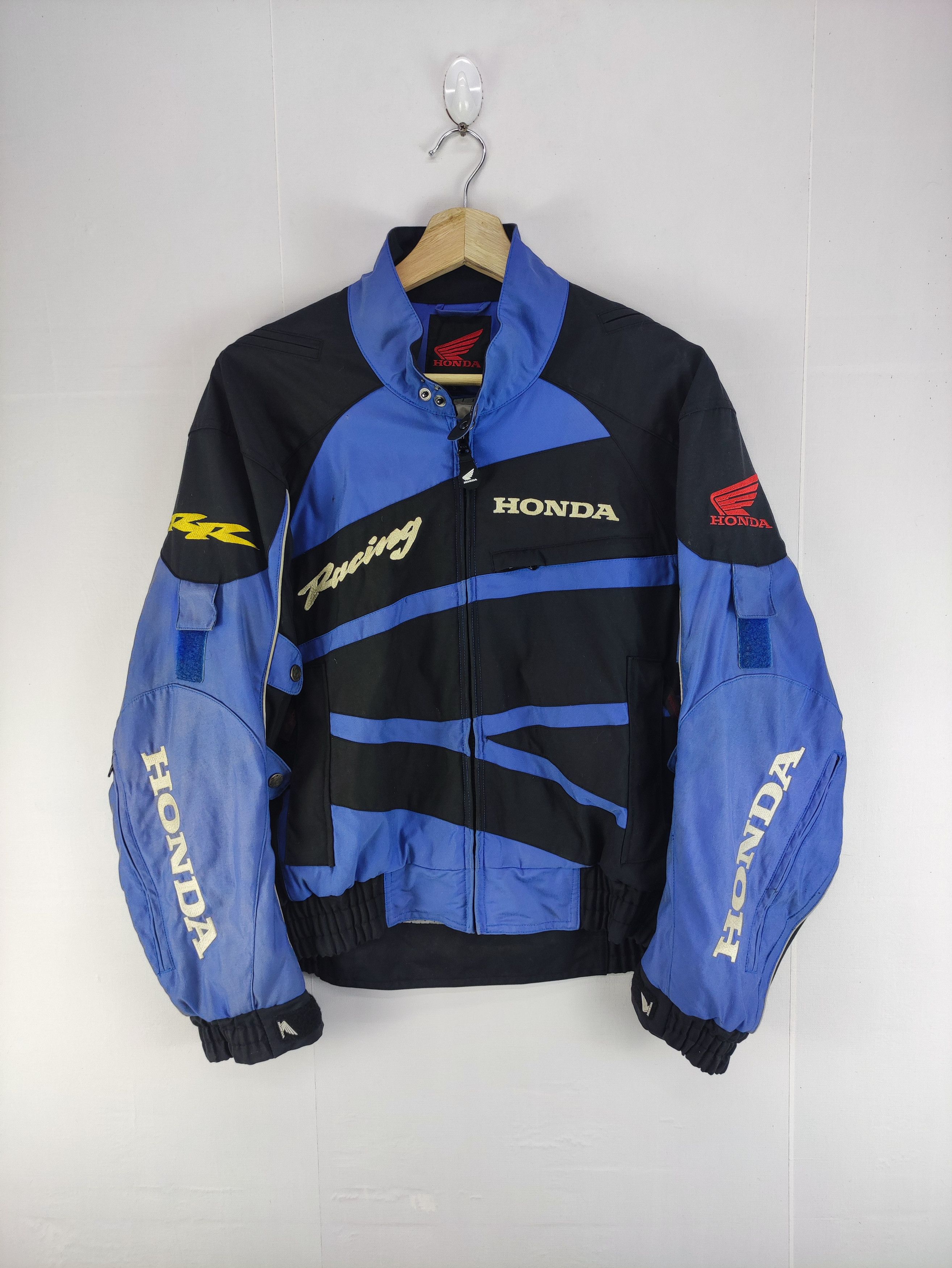 Vintage Vintage Honda Motorcycle Jacket Zipper Grailed