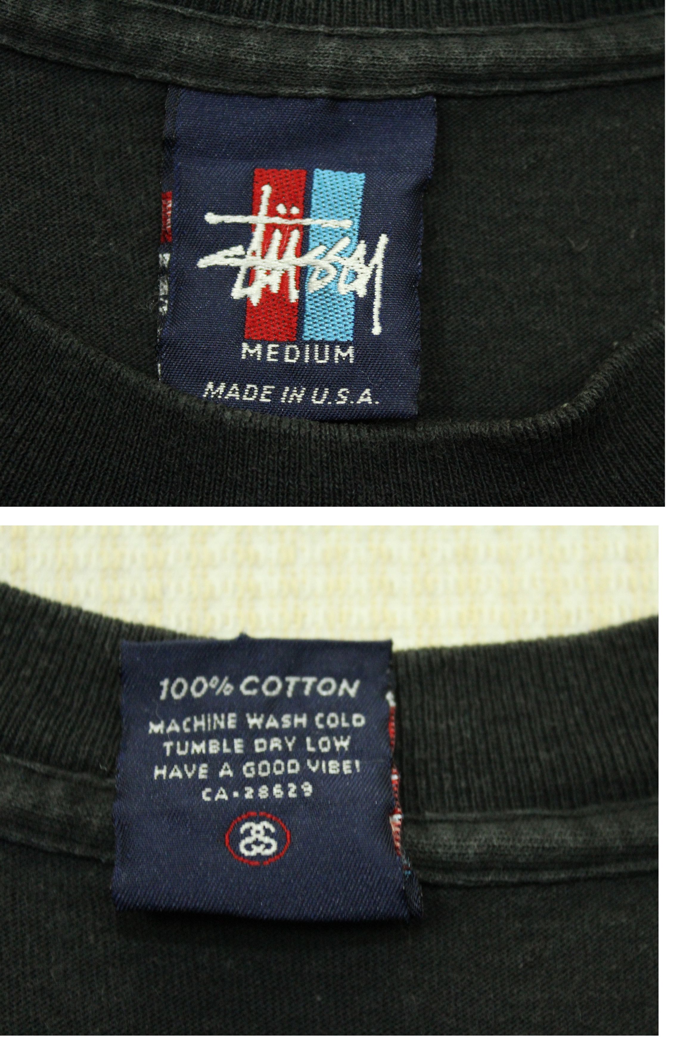Stussy Vintage 90s STUSSY T Shirt Single Stitch Size US M / EU 48-50 / 2 - 7 Thumbnail