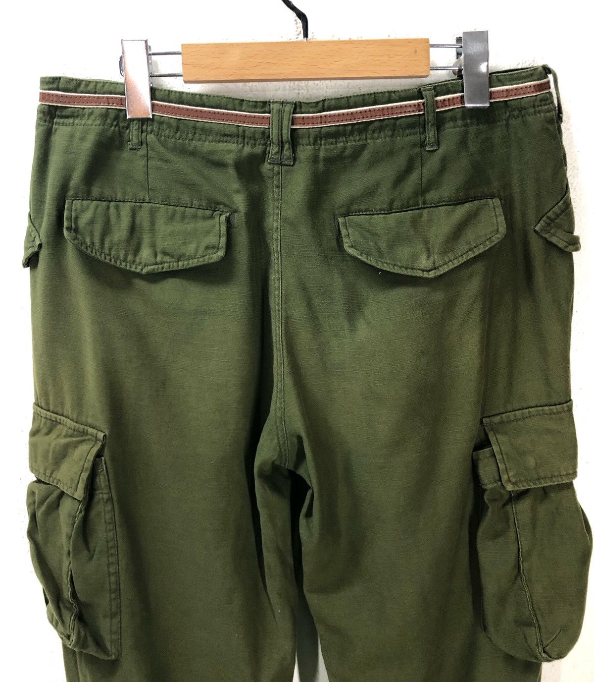 GRN × Japanese Brand Japanese Brand Grn Cargo Pants Size US 34 / EU 50 - 6 Thumbnail