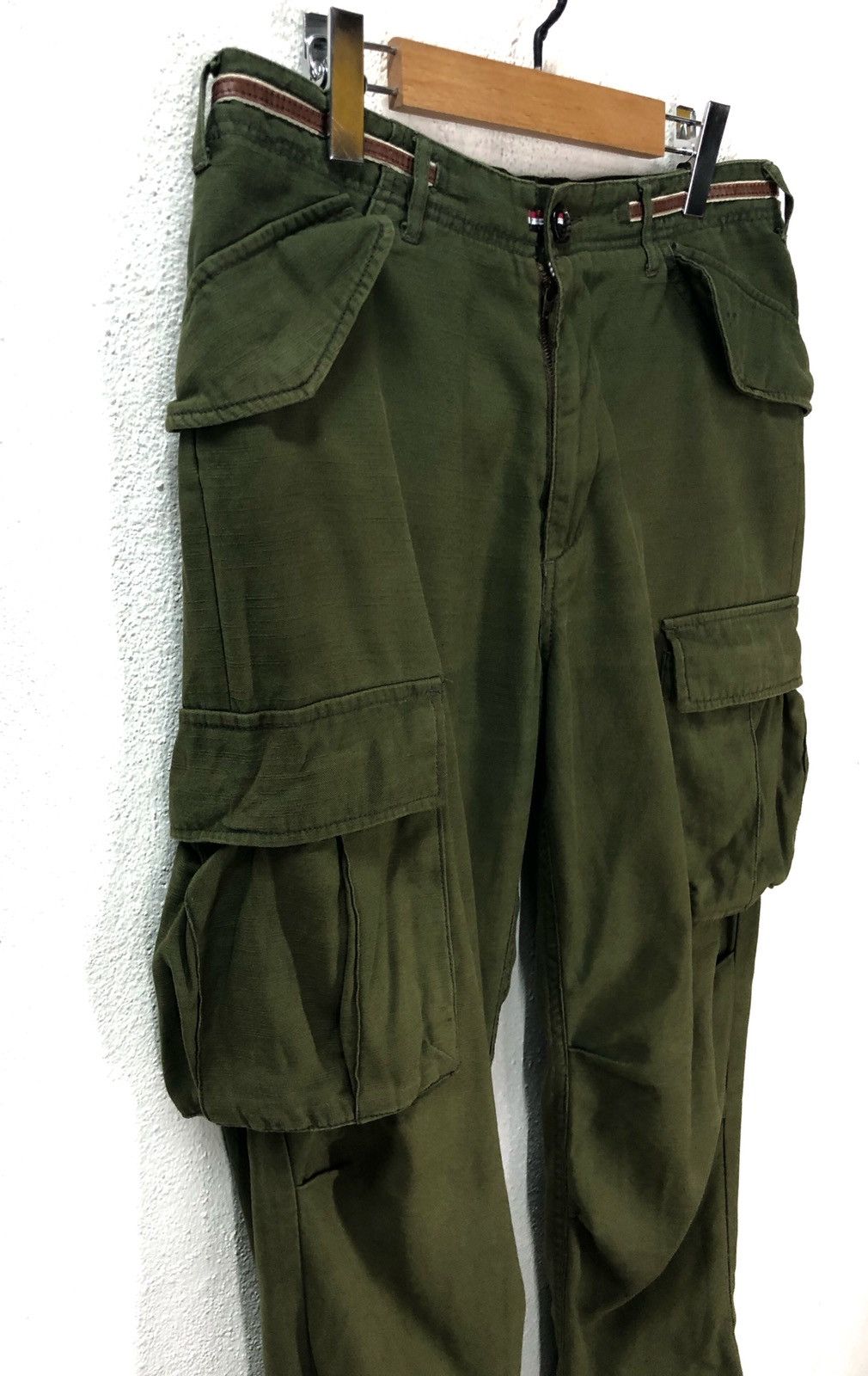 GRN × Japanese Brand Japanese Brand Grn Cargo Pants Size US 34 / EU 50 - 4 Thumbnail
