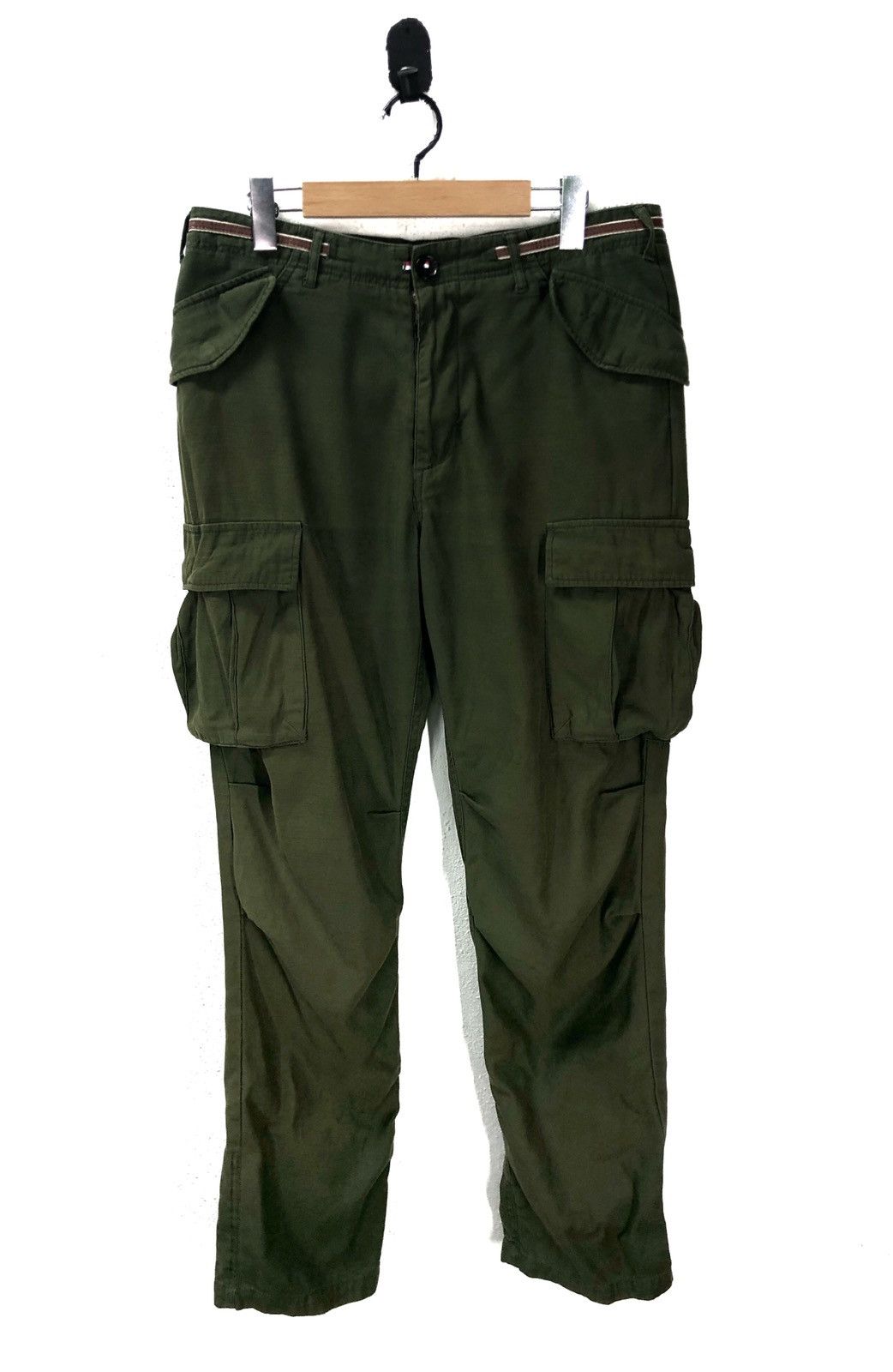 GRN × Japanese Brand Japanese Brand Grn Cargo Pants Size US 34 / EU 50 - 1 Thumbnail