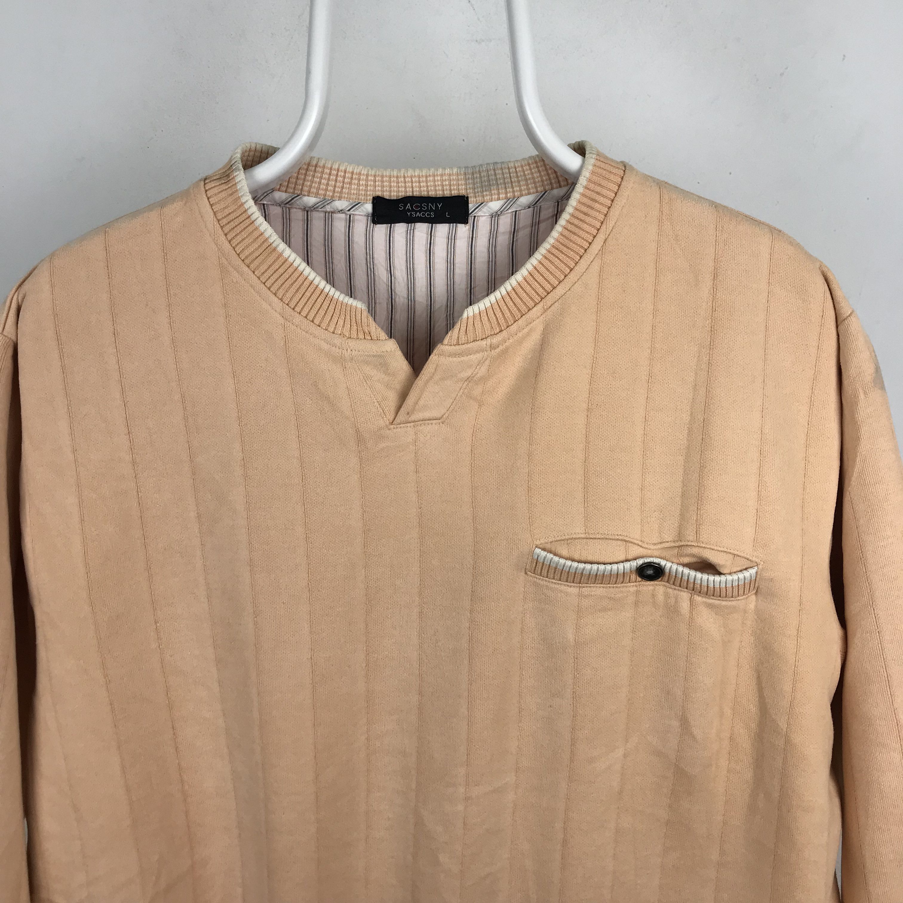 Japanese Brand × Yohji Yamamoto Z194 VTG YOHJI YAMAMOTO SACSNY Y'SACCS SWEATSHIRT Size US L / EU 52-54 / 3 - 2 Thumbnail