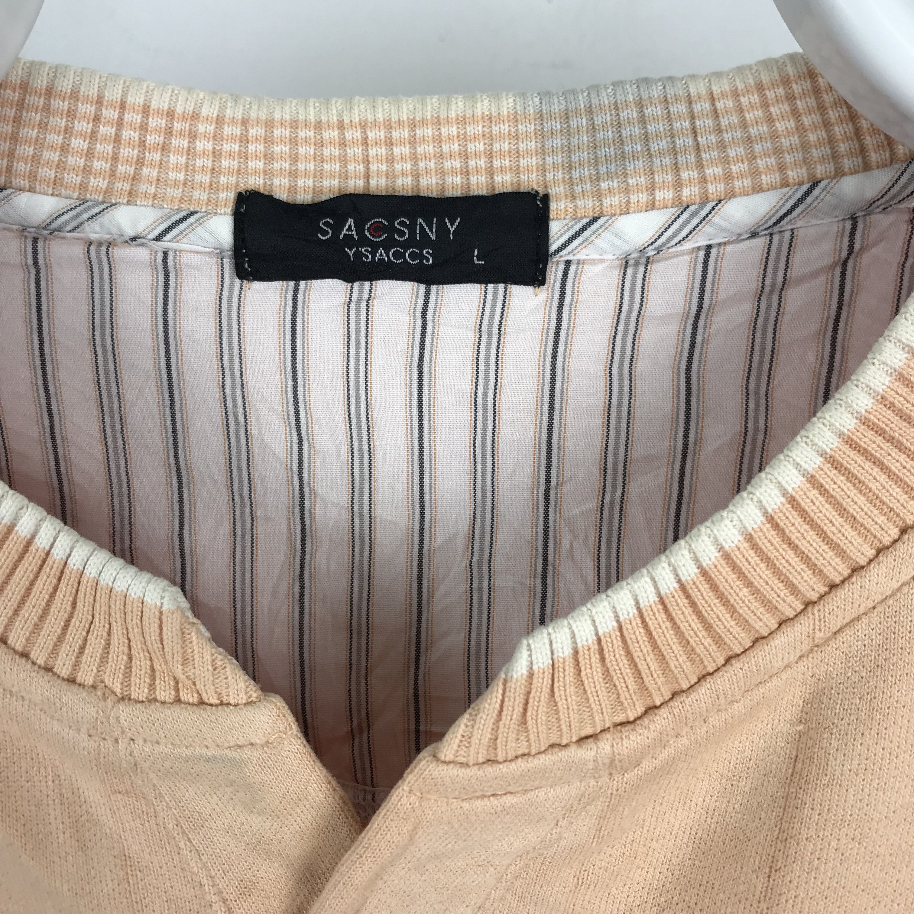 Japanese Brand × Yohji Yamamoto Z194 VTG YOHJI YAMAMOTO SACSNY Y'SACCS SWEATSHIRT Size US L / EU 52-54 / 3 - 3 Thumbnail