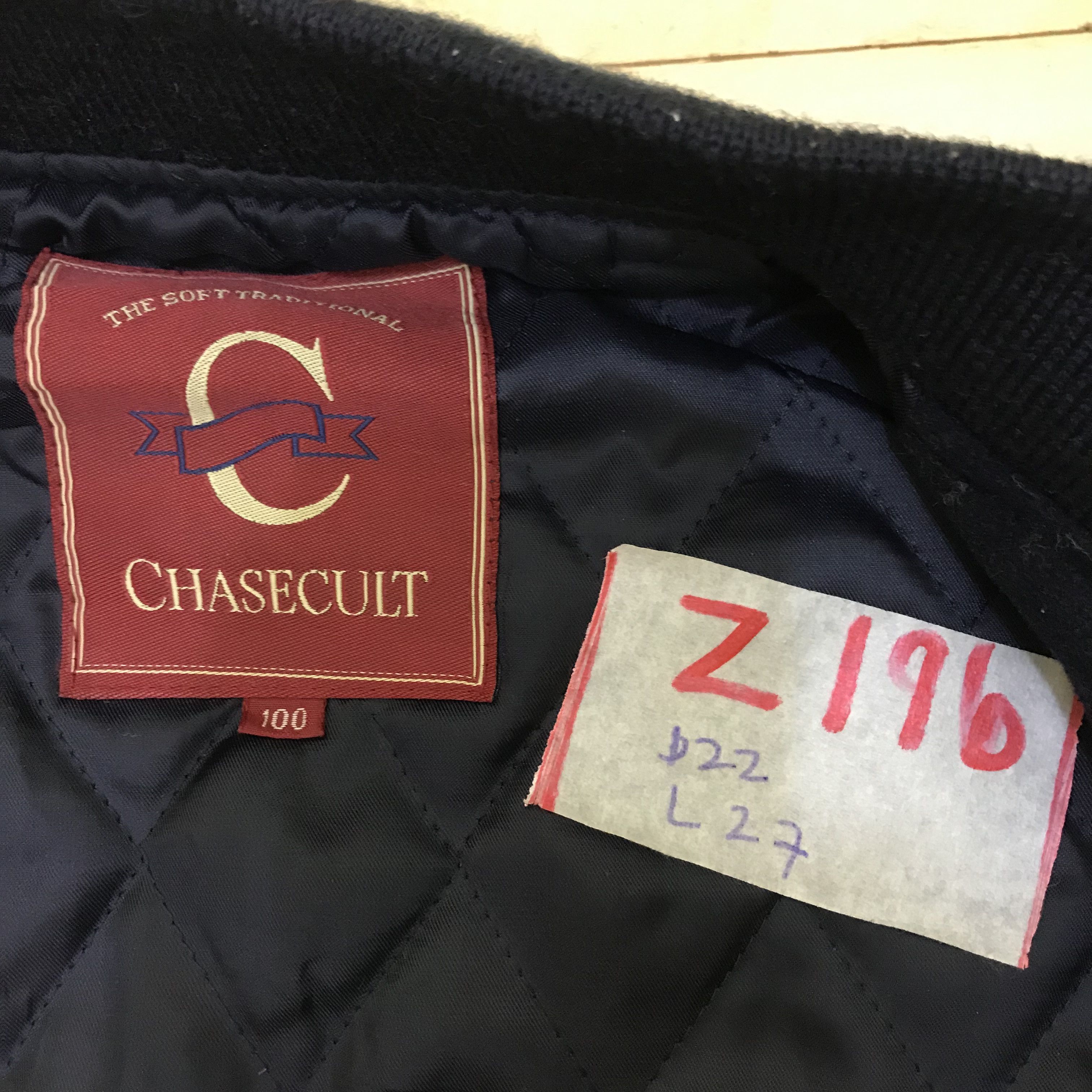 Vintage Z196 VTG BASEBALL CHASECULT VARSITY JACKET Size US L / EU 52-54 / 3 - 8 Thumbnail