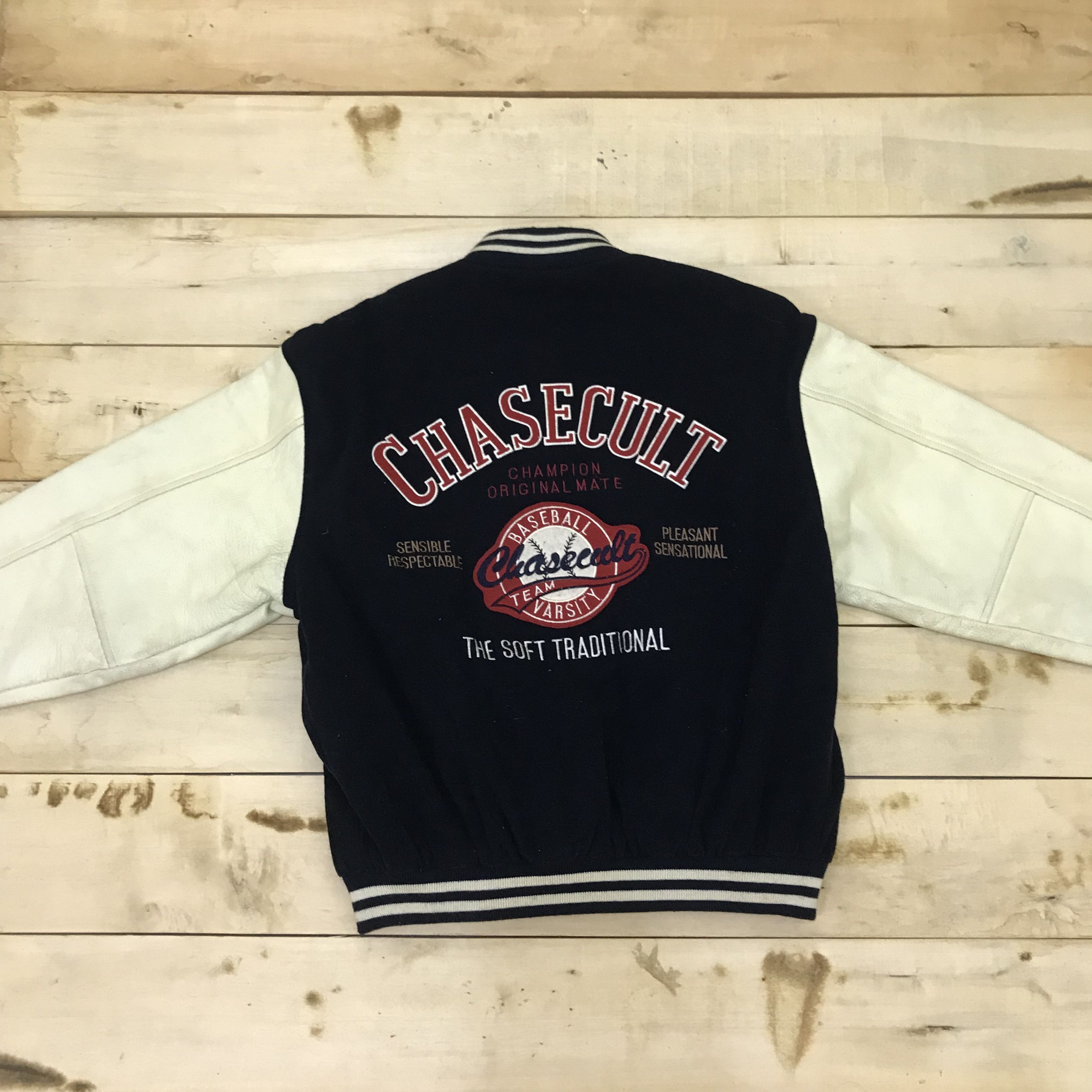 Z196 VTG BASEBALL CHASECULT VARSITY JACKET