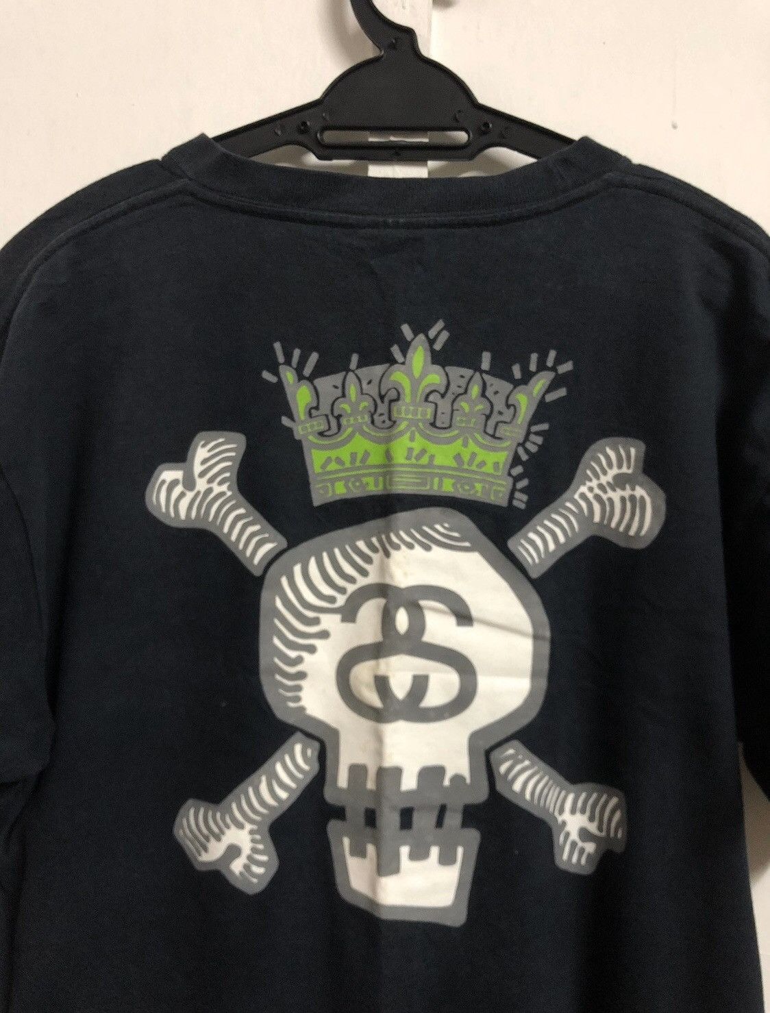 Stussy Rare Vintage STUSSY Iconic Skull Streetwear Tee Size US L / EU 52-54 / 3 - 2 Thumbnail