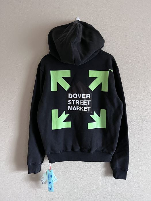 Off-White Off White DSM Fluo Vintage Hoodie Green | Grailed