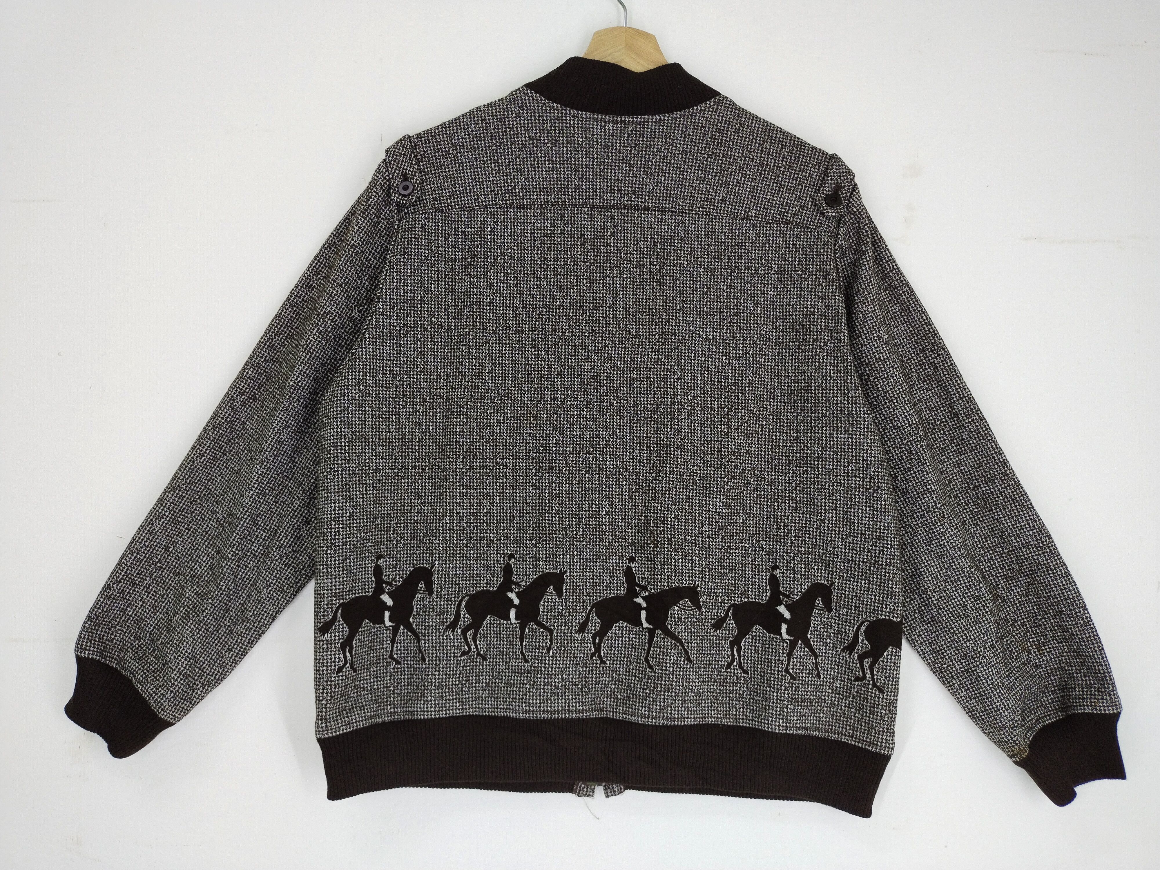If Six Was Nine × Japanese Brand × Vintage Vintage Print Horse Nice Jacket Size US M / EU 48-50 / 2 - 11 Thumbnail