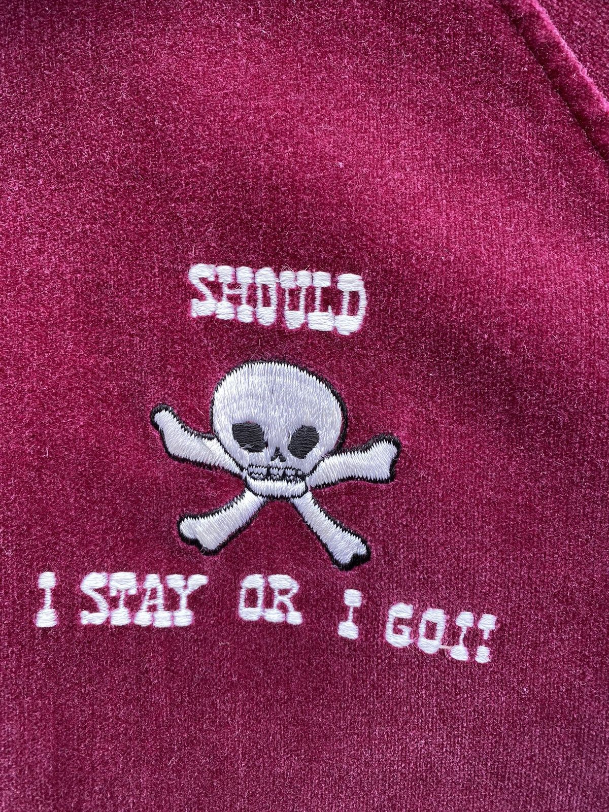 Vintage Vintage OG Late 80’s SUPER LOVERS Skull Velvet Jacket Size US M / EU 48-50 / 2 - 4 Thumbnail
