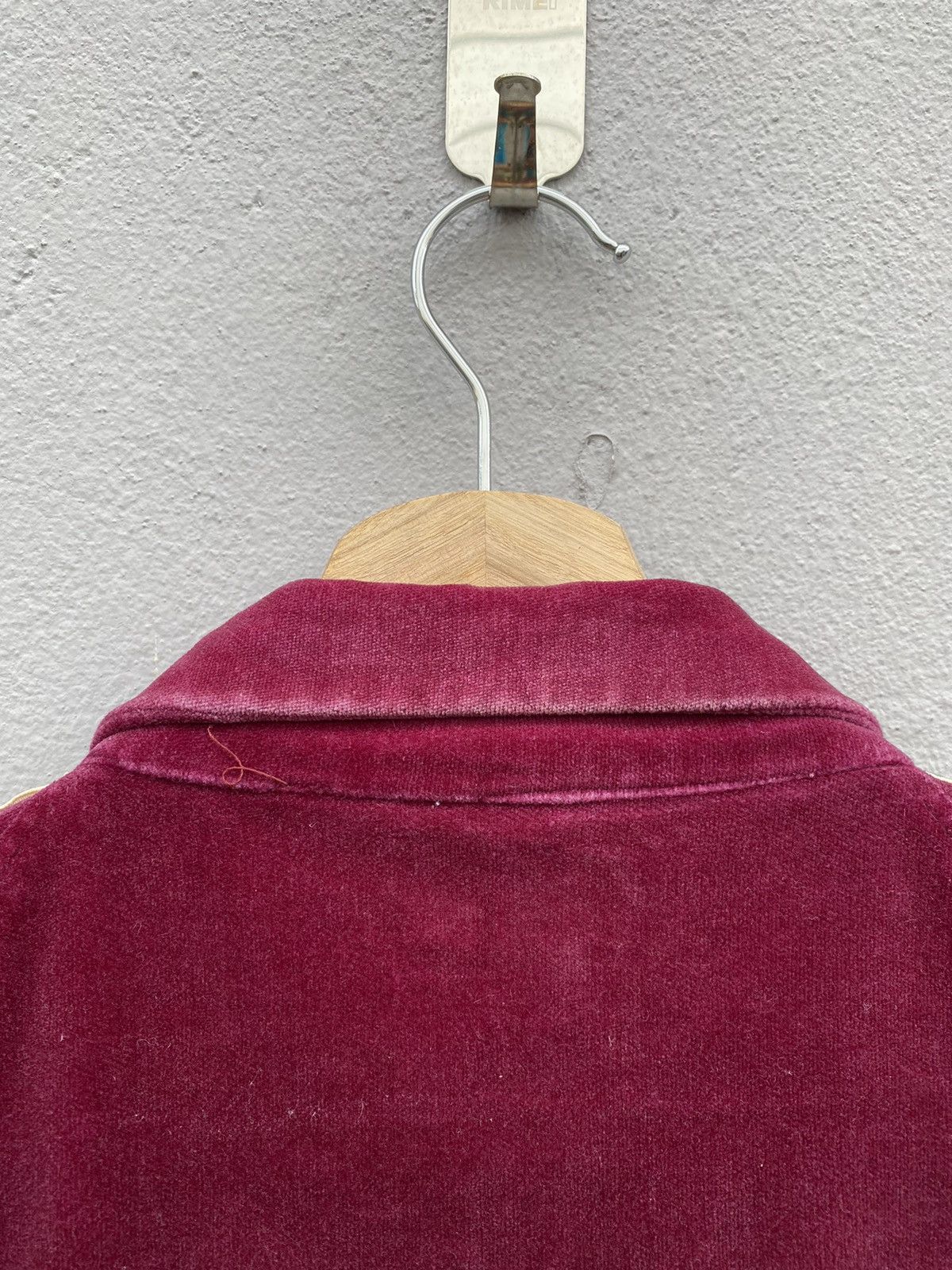Vintage Vintage OG Late 80’s SUPER LOVERS Skull Velvet Jacket Size US M / EU 48-50 / 2 - 15 Thumbnail