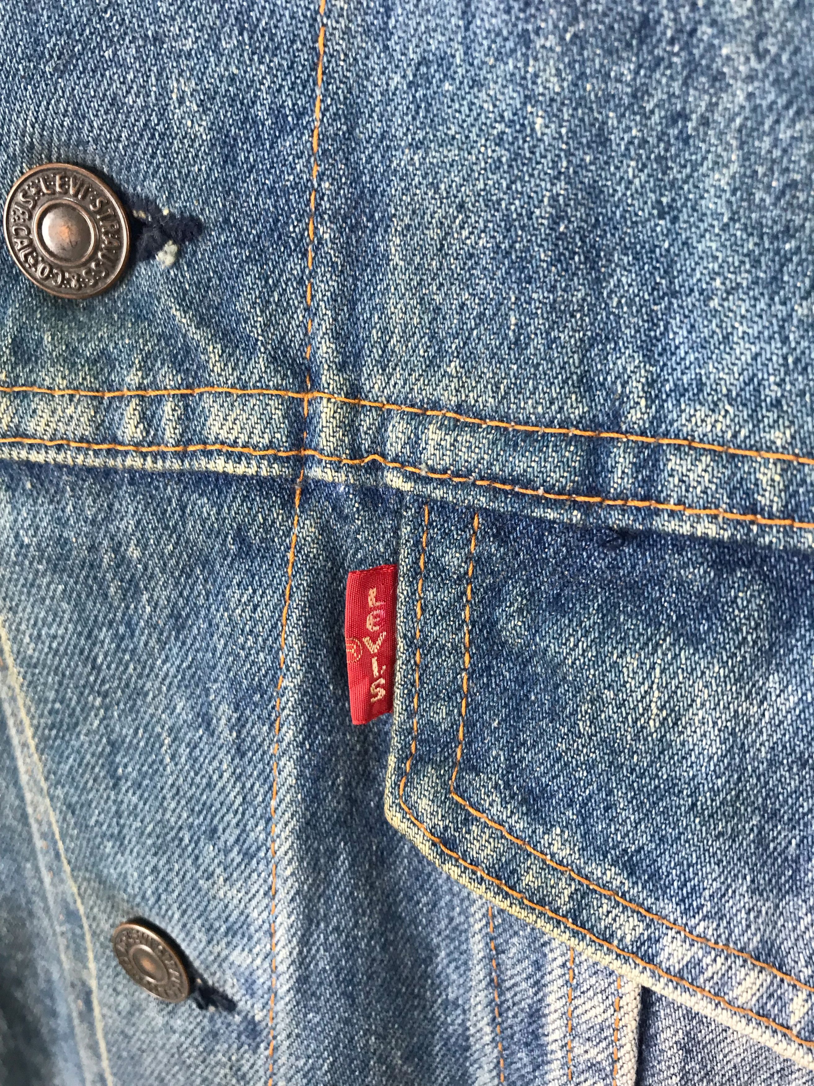 Levi's Vintage Clothing Vintage 90s LEVIS Bleach Wash Distress Trucker Denim Jacket Size US M / EU 48-50 / 2 - 6 Thumbnail