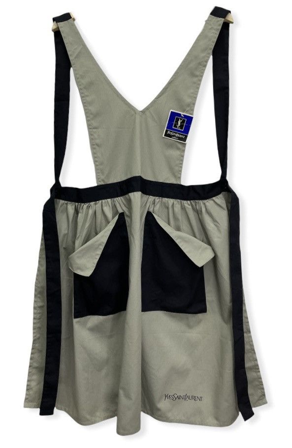 Vintage 🔥VERY RARE! 90’s YvesSaintLaurent Tabliers YSL Apron Size ONE SIZE - 1 Thumbnail