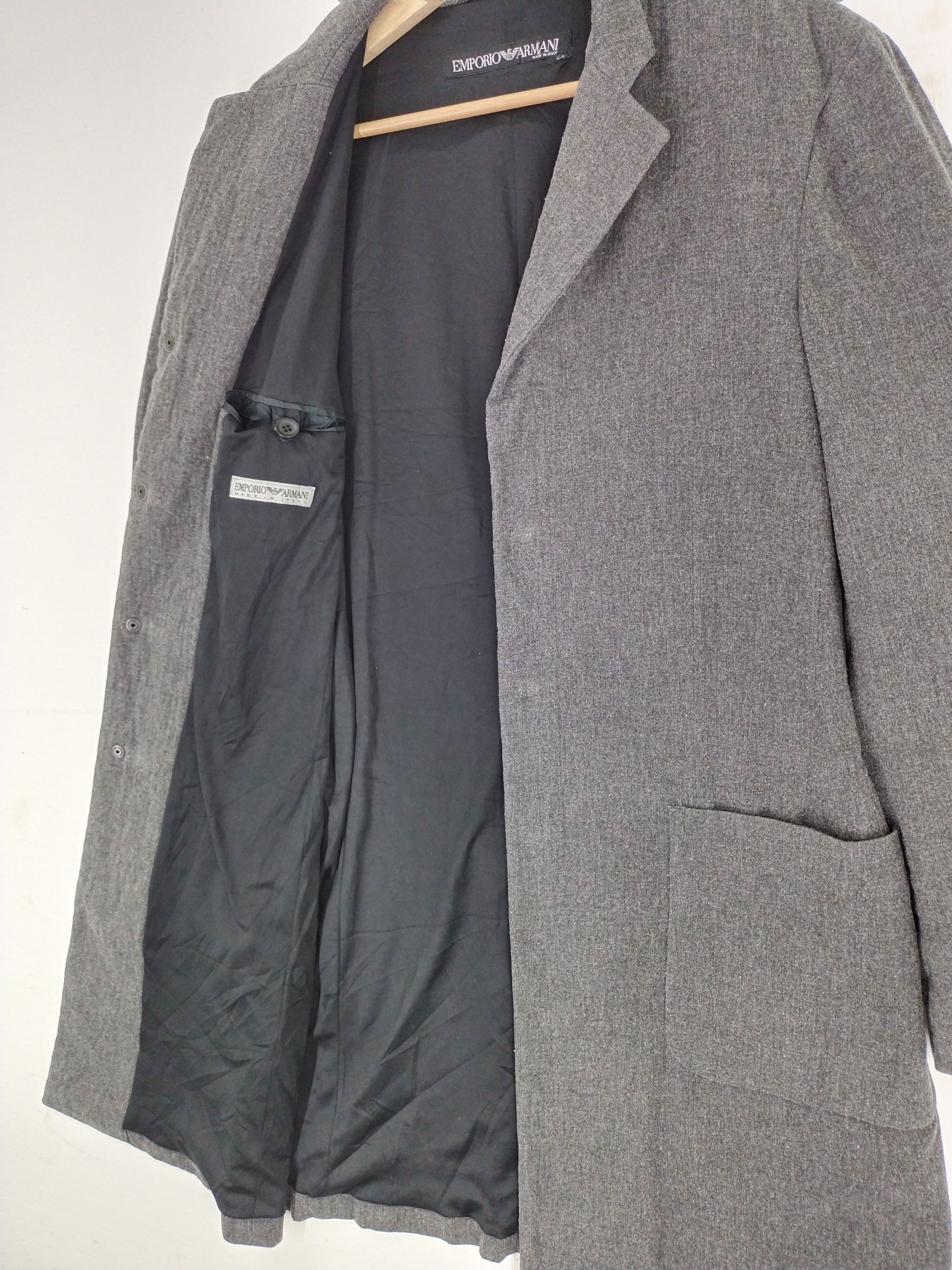 Emporio Armani Emporio Armani Trench Coat Jacket Size US M / EU 48-50 / 2 - 12 Thumbnail