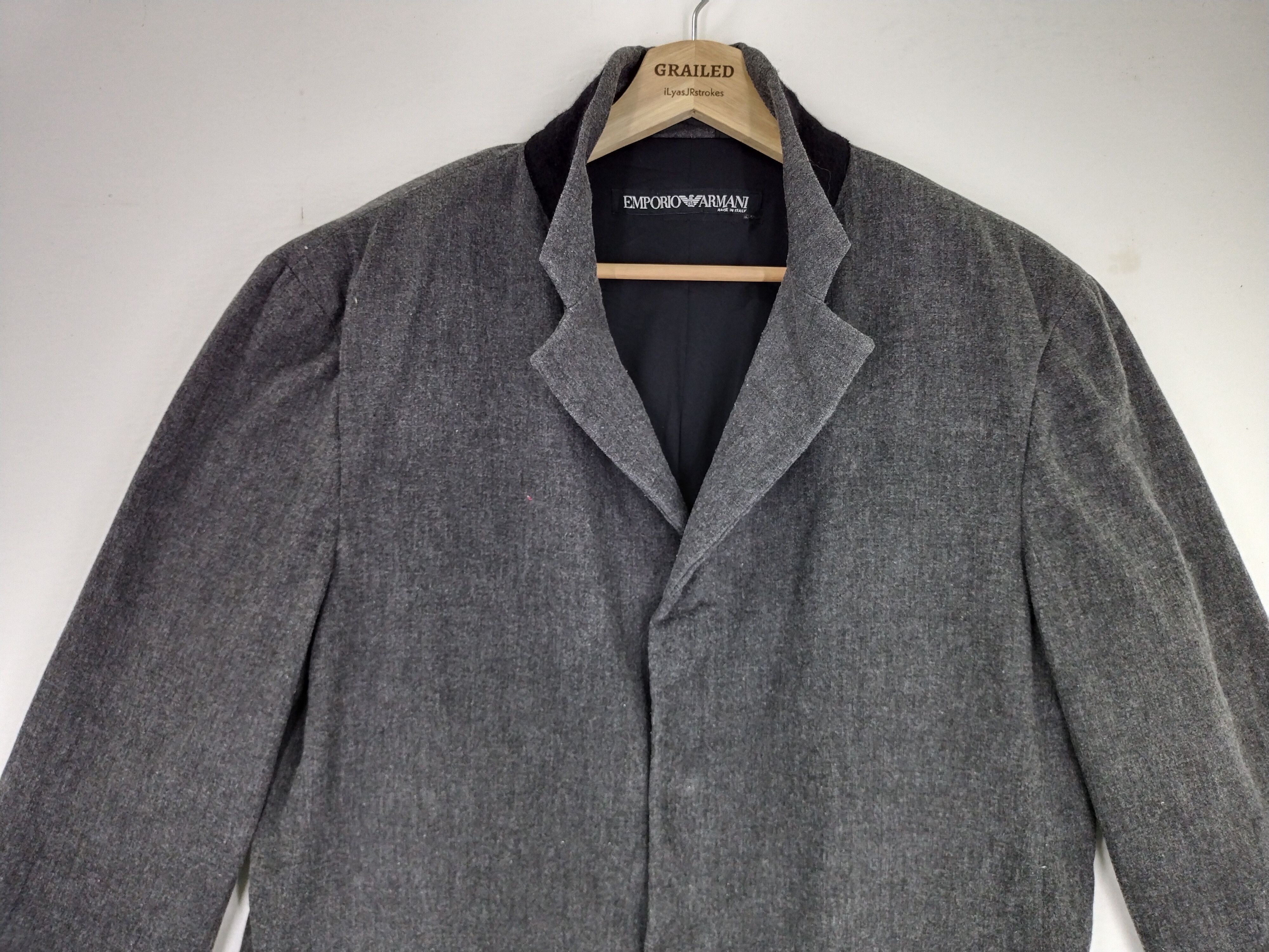 Emporio Armani Emporio Armani Trench Coat Jacket Size US M / EU 48-50 / 2 - 7 Thumbnail