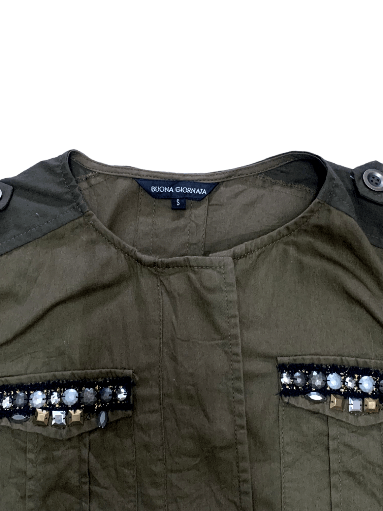 Japanese Brand SALES 🔥 Japanese Brand Multi Pocket Studded Light Jacket Size US S / EU 44-46 / 1 - 4 Thumbnail