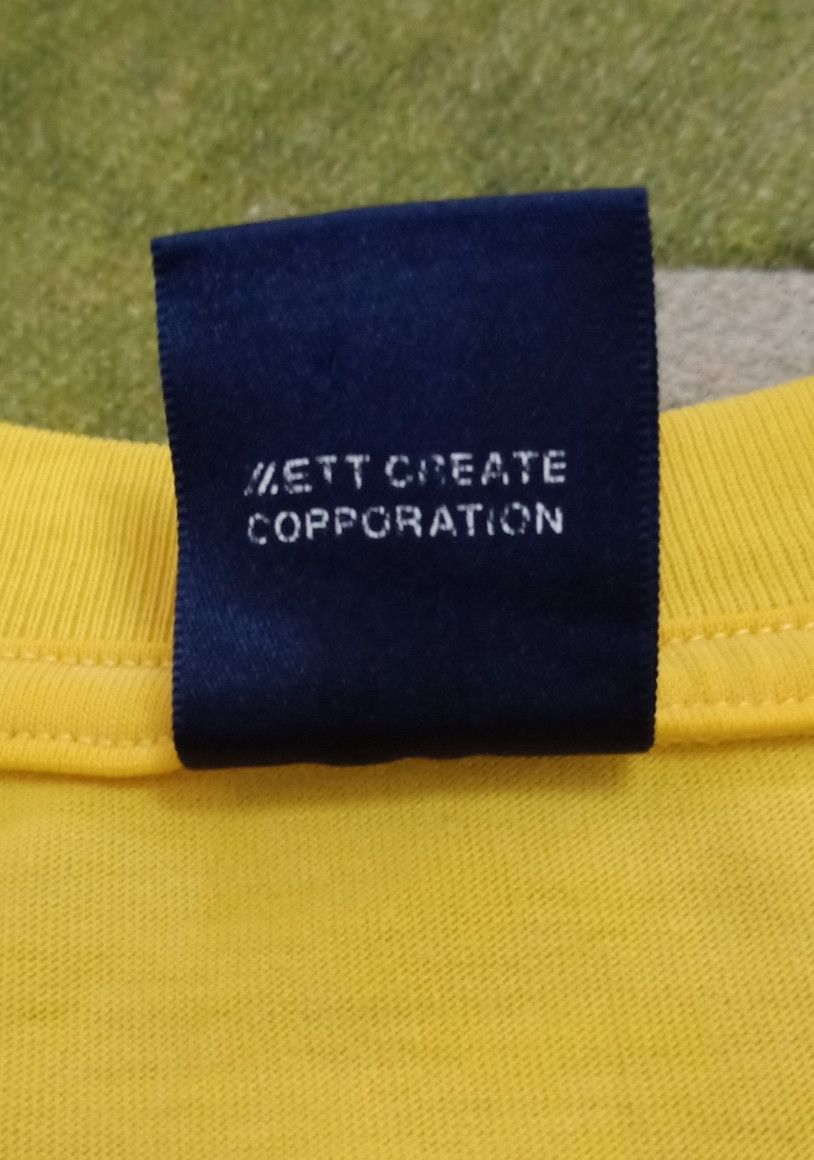 Converse × Vintage Vintage 90s Converse Yellow T-shirt Size US L / EU 52-54 / 3 - 10 Thumbnail