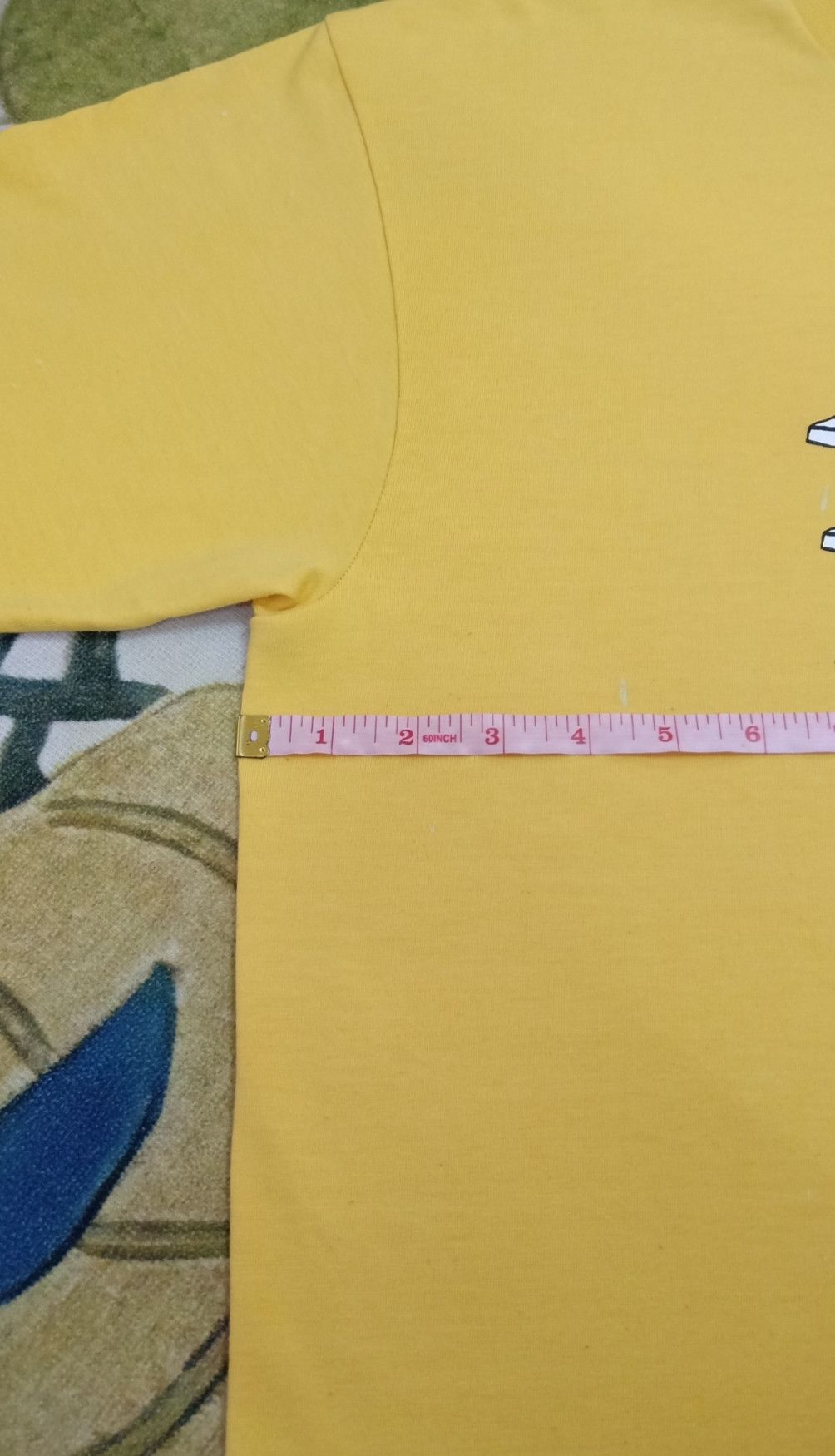Converse × Vintage Vintage 90s Converse Yellow T-shirt Size US L / EU 52-54 / 3 - 17 Thumbnail