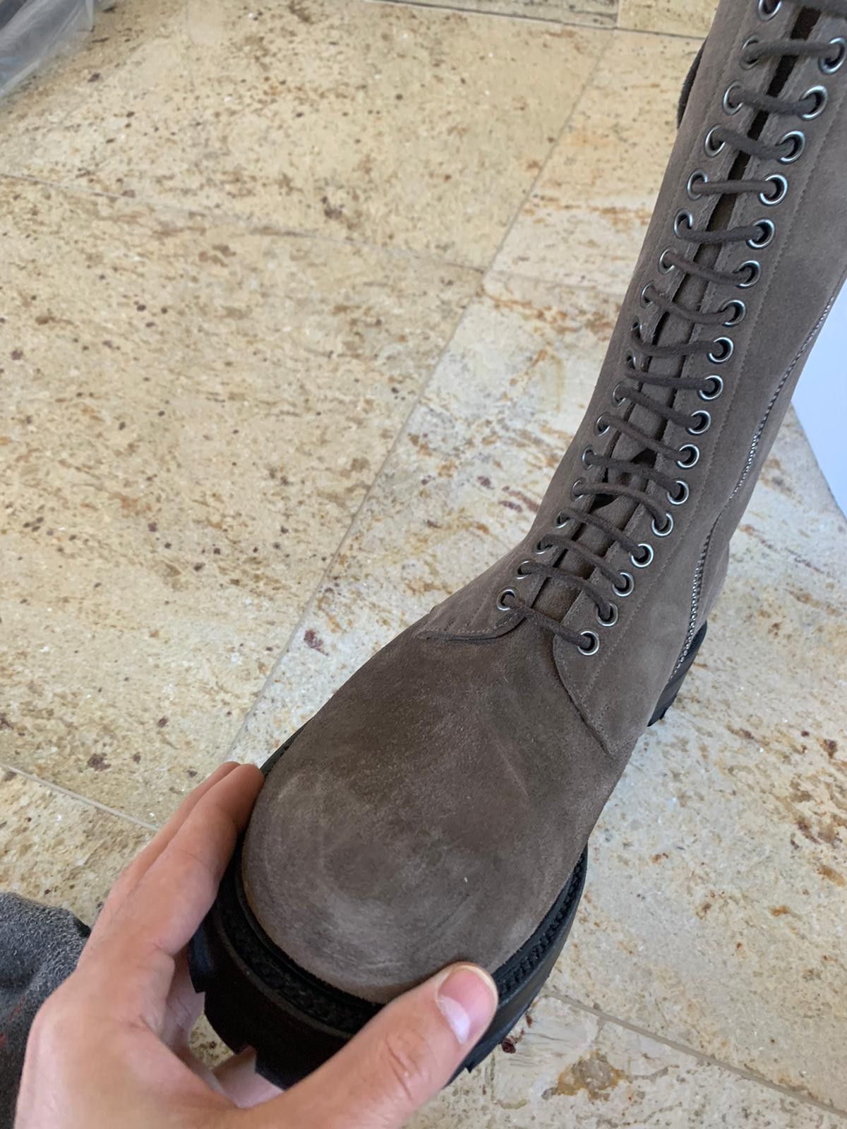 Rick Owens Good Year Flex Boots in Dark Dust Size US 12 / EU 45 - 6 Thumbnail