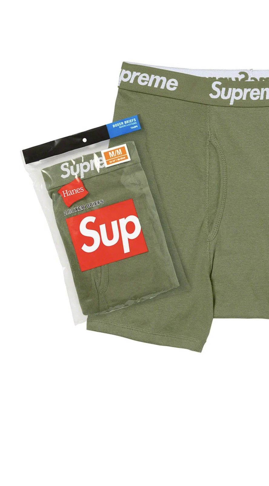 Hanes Boxer Briefs (2 Pack) - spring summer 2023 - Supreme