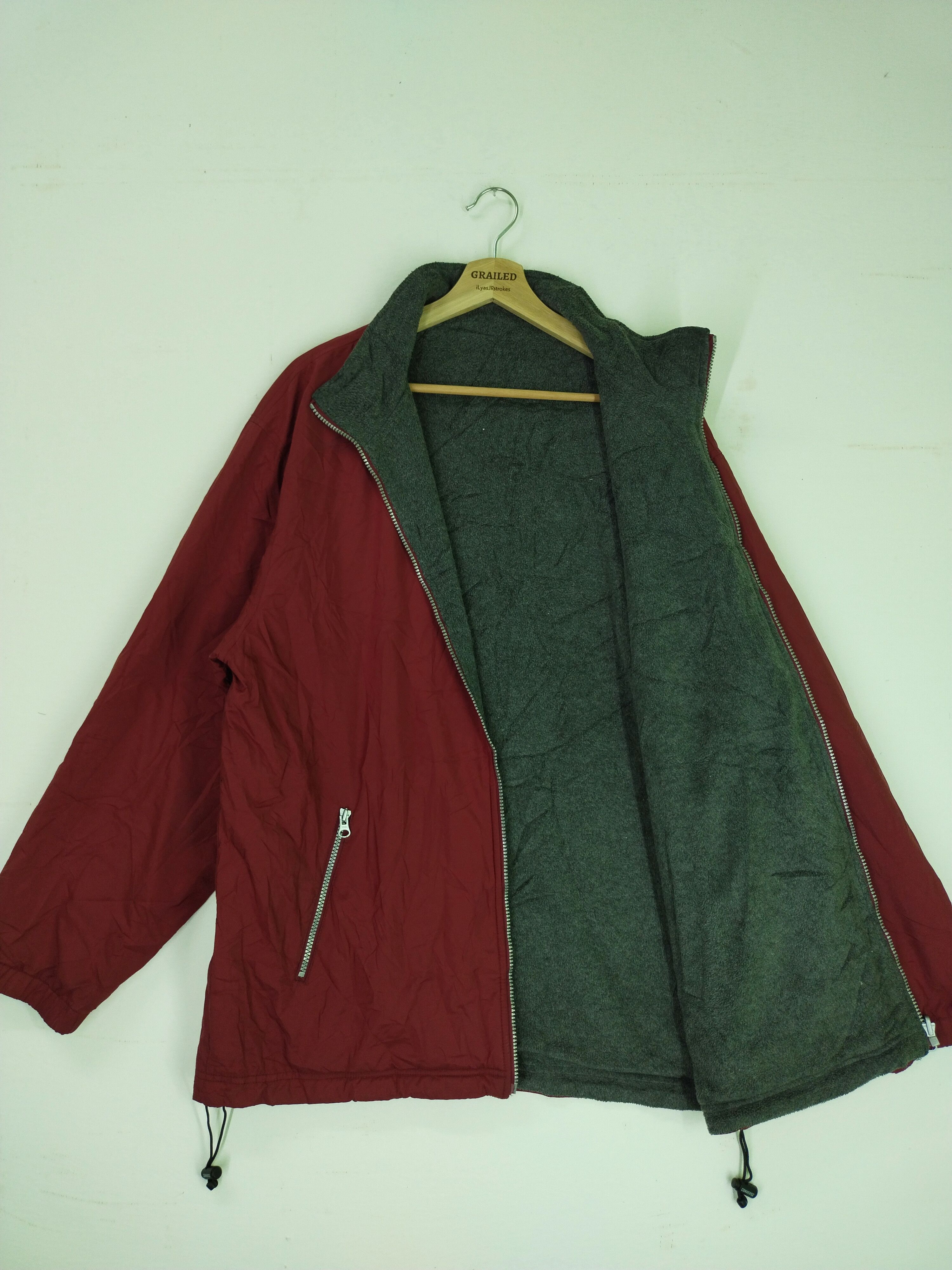 Converse × Vintage VTG Converse Reversible Fleece Jacket Size US L / EU 52-54 / 3 - 2 Thumbnail