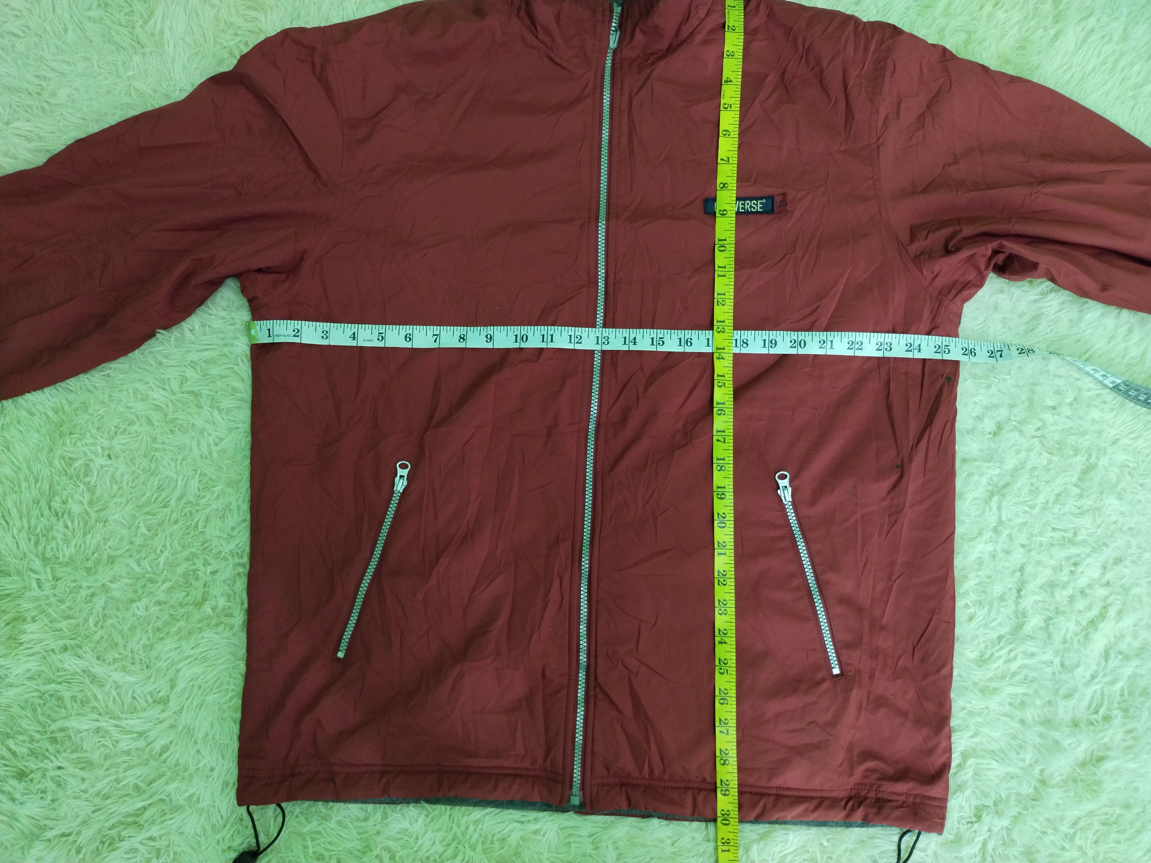 Converse × Vintage VTG Converse Reversible Fleece Jacket Size US L / EU 52-54 / 3 - 20 Thumbnail