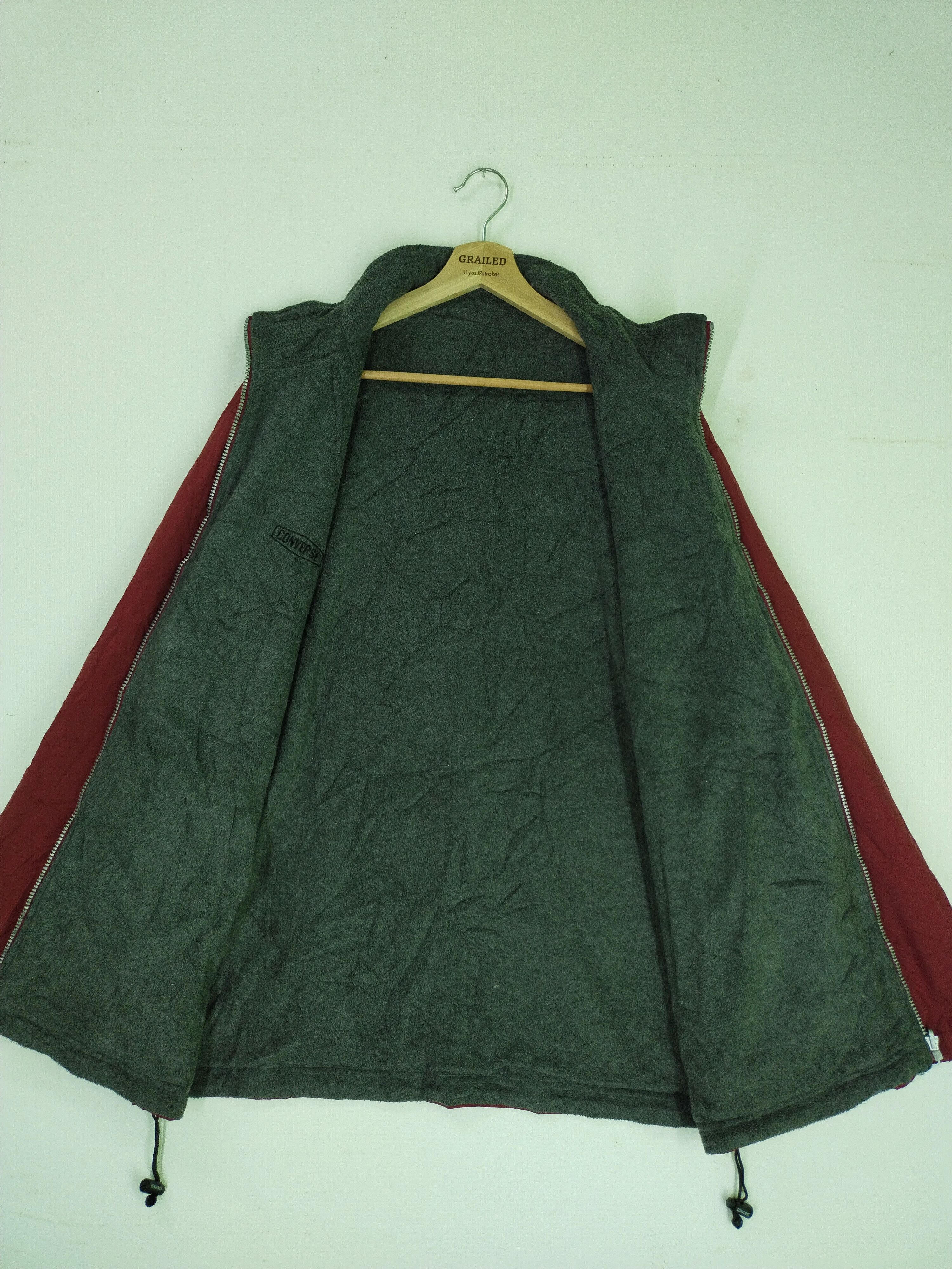 Converse × Vintage VTG Converse Reversible Fleece Jacket Size US L / EU 52-54 / 3 - 16 Thumbnail