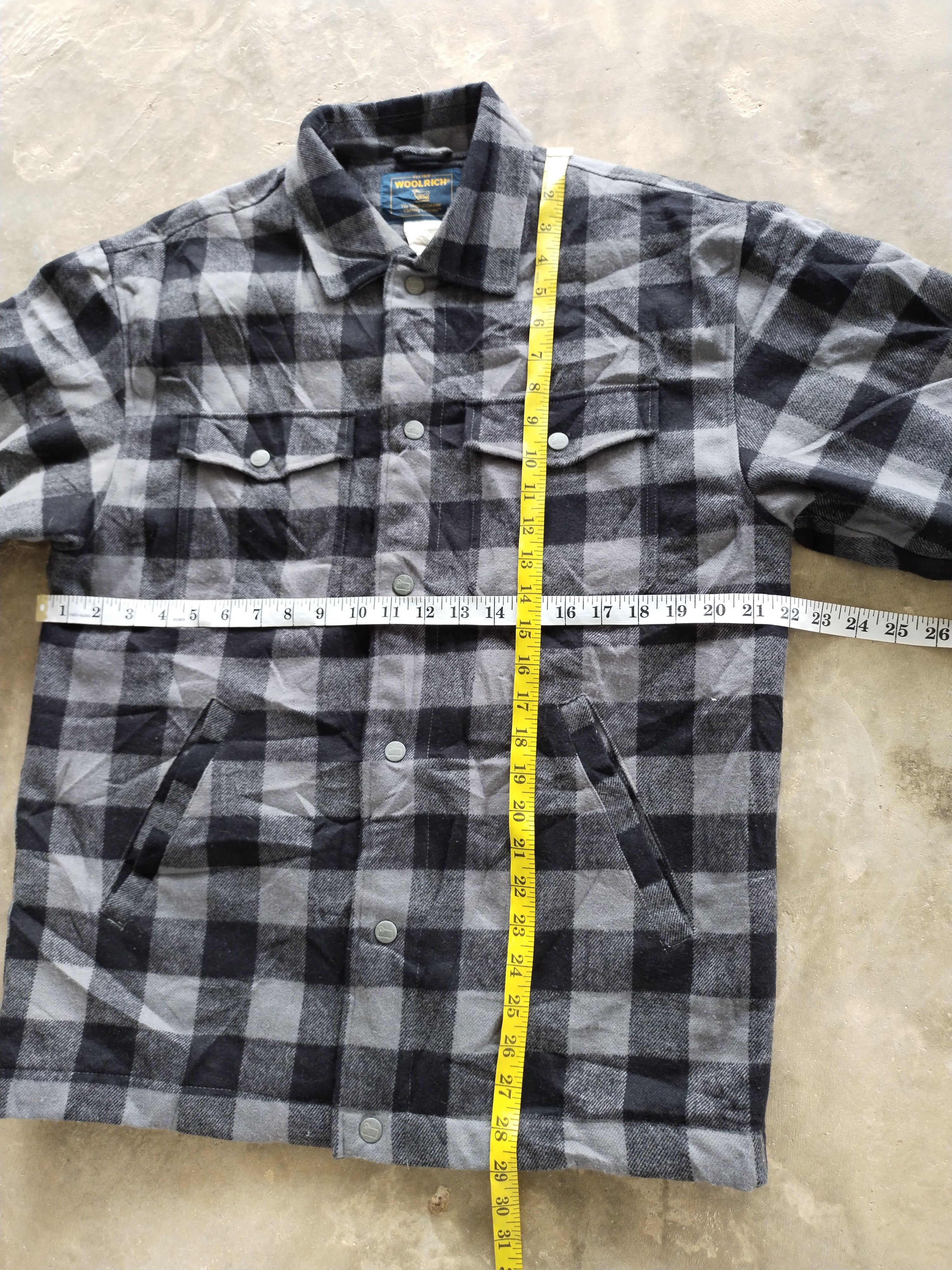 Japanese Brand × Vintage × Woolrich Woolen Mills Vintage Woolrich Lined Flannel Jacket Size US M / EU 48-50 / 2 - 16 Thumbnail