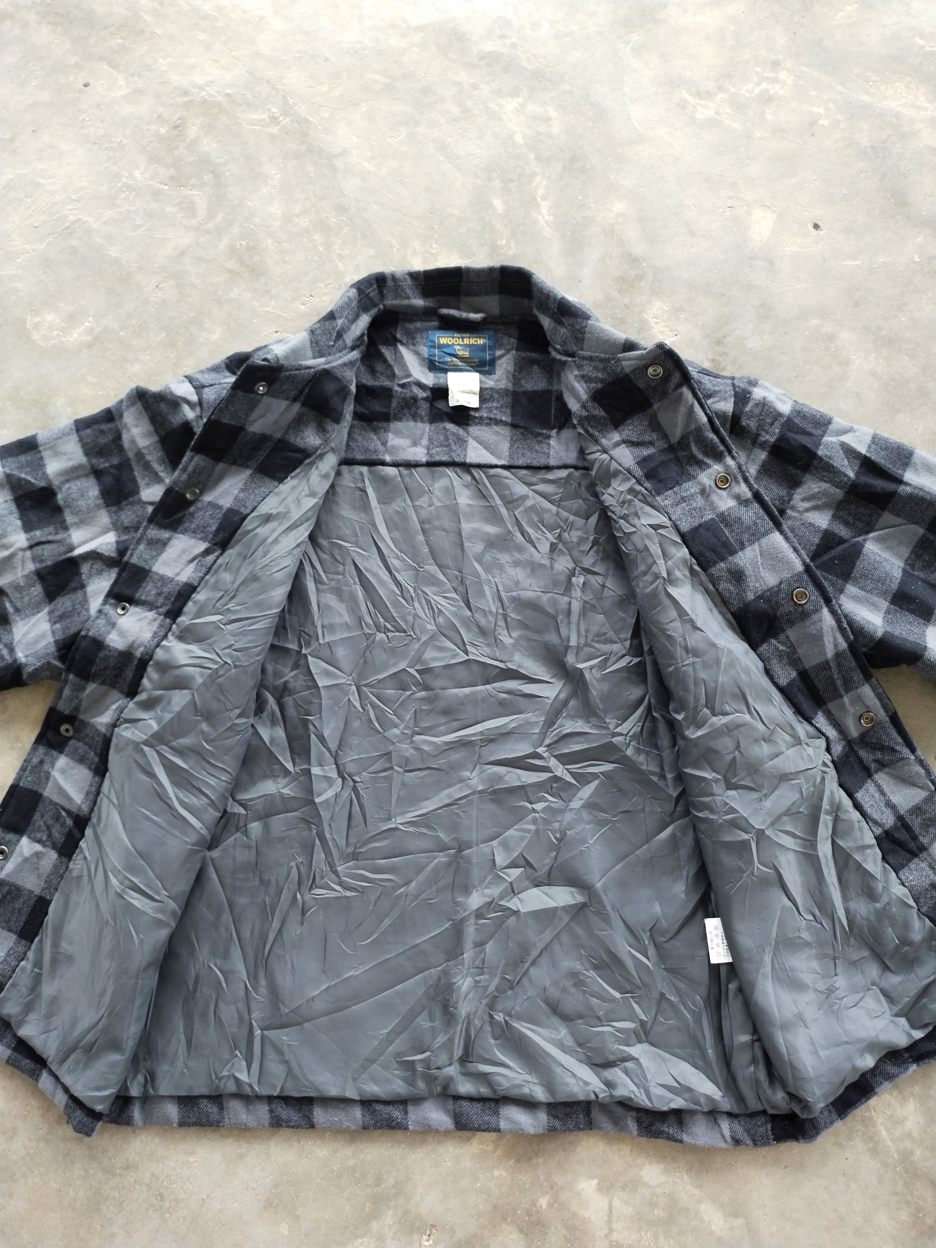 Japanese Brand × Vintage × Woolrich Woolen Mills Vintage Woolrich Lined Flannel Jacket Size US M / EU 48-50 / 2 - 12 Thumbnail
