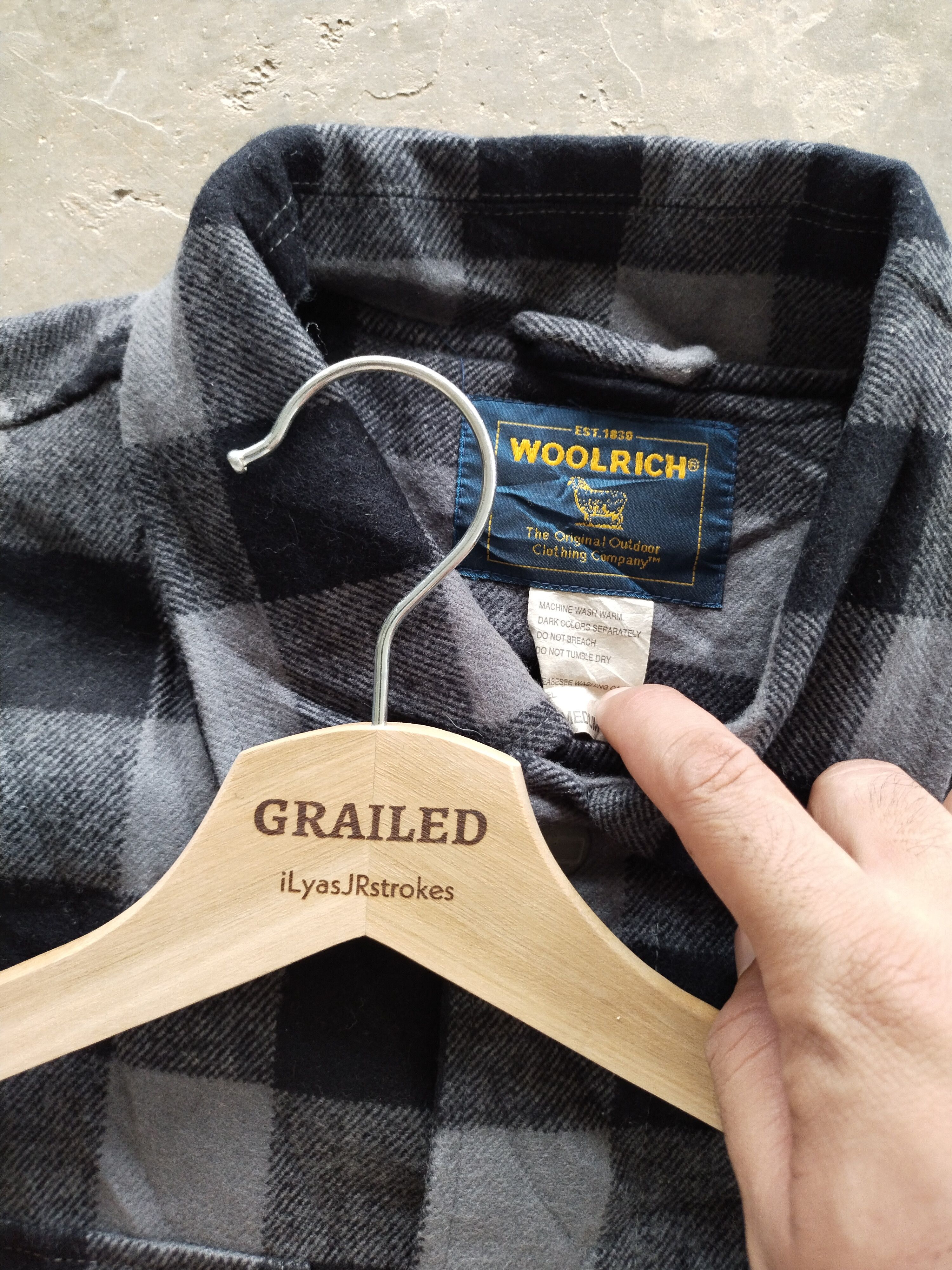 Japanese Brand × Vintage × Woolrich Woolen Mills Vintage Woolrich Lined Flannel Jacket Size US M / EU 48-50 / 2 - 17 Thumbnail