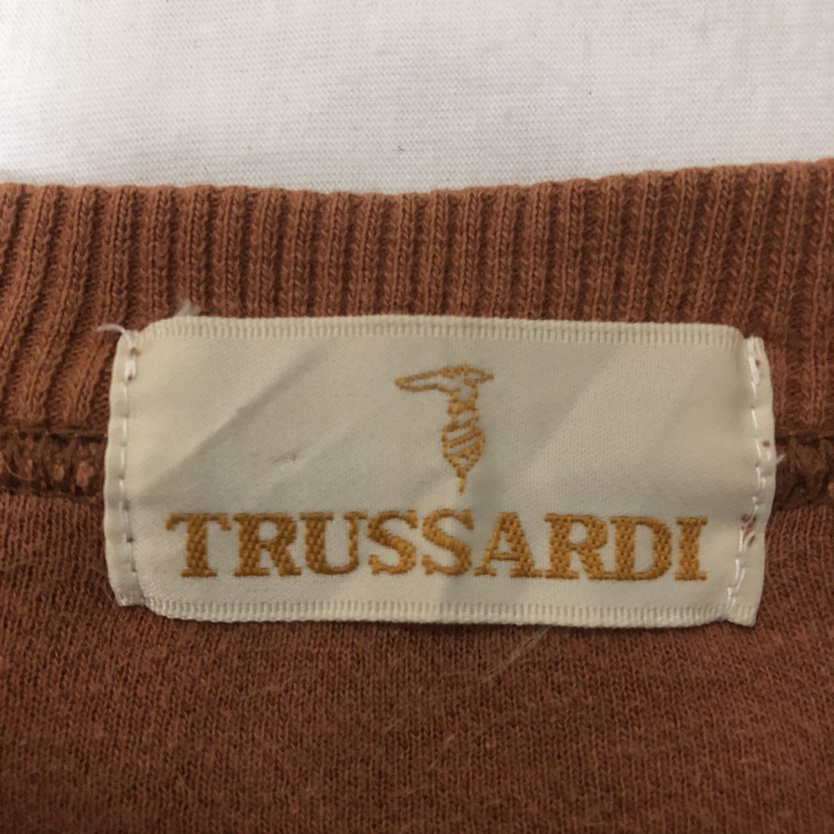 Trussardi Vintage Trussardi big logo crewneck Size US M / EU 48-50 / 2 - 6 Thumbnail