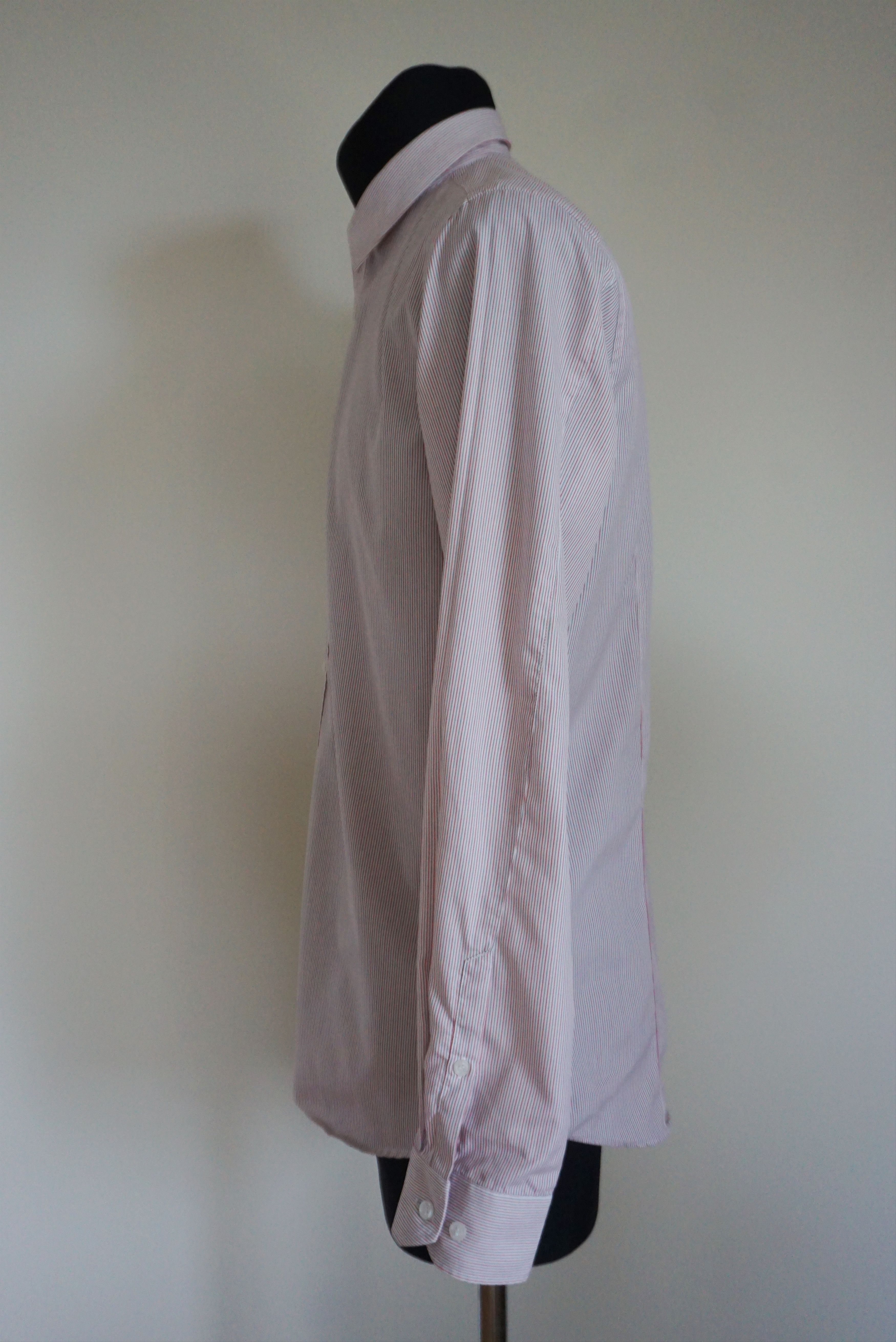 Designer Mens Bläck of Sweden shirt Alex Stripe slim fit M Medium Size US M / EU 48-50 / 2 - 10 Thumbnail
