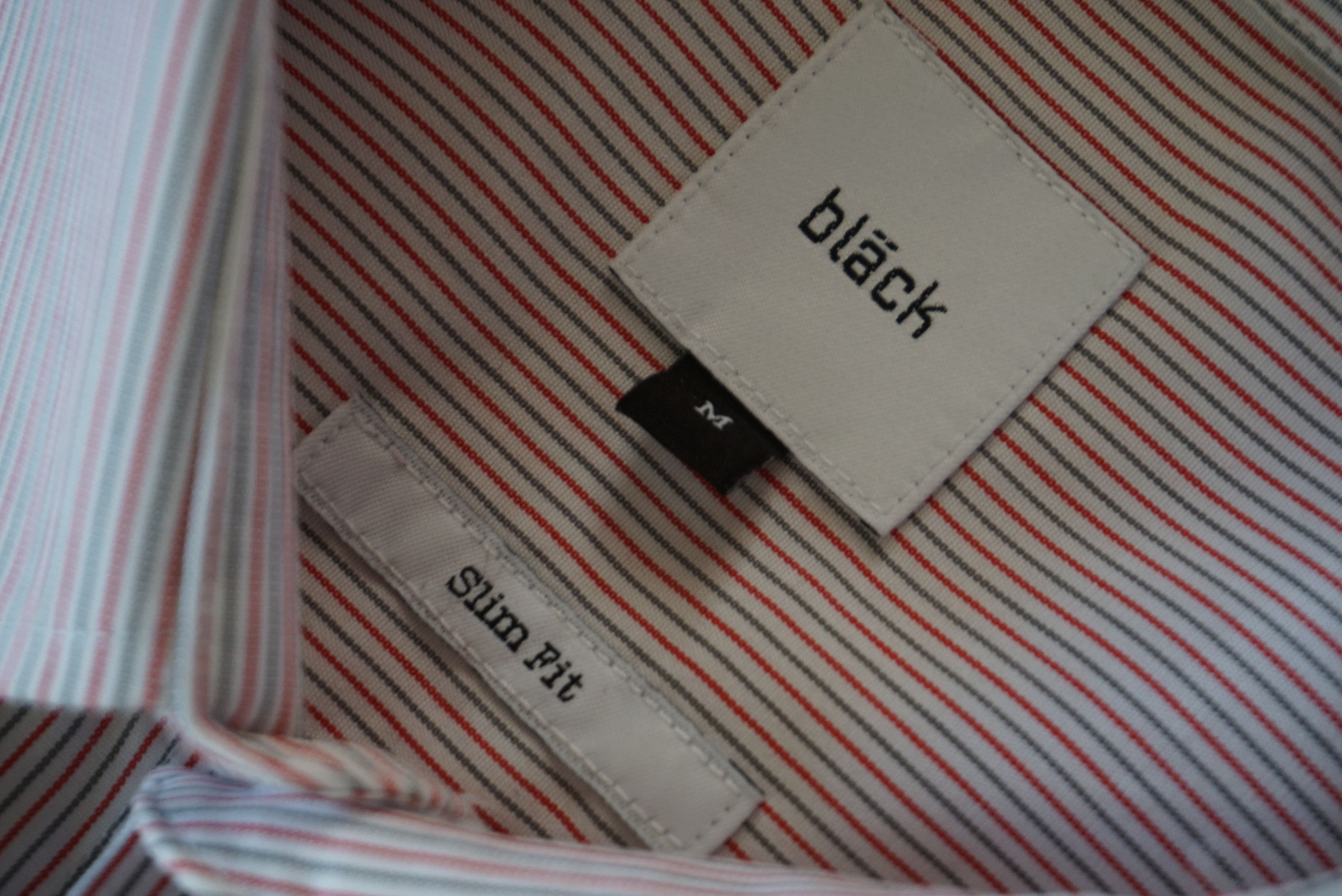 Designer Mens Bläck of Sweden shirt Alex Stripe slim fit M Medium Size US M / EU 48-50 / 2 - 5 Thumbnail