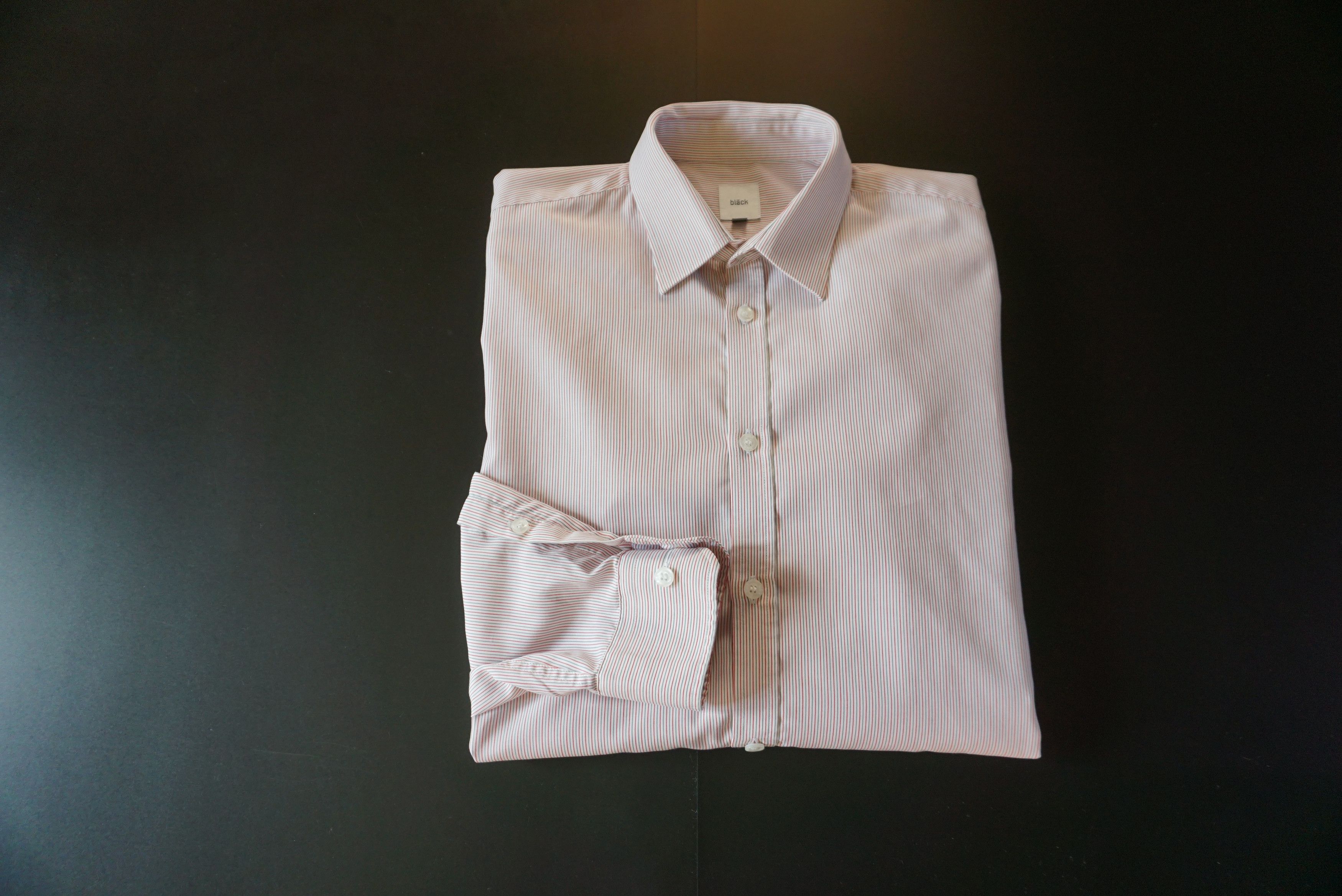 Designer Mens Bläck of Sweden shirt Alex Stripe slim fit M Medium Size US M / EU 48-50 / 2 - 23 Thumbnail