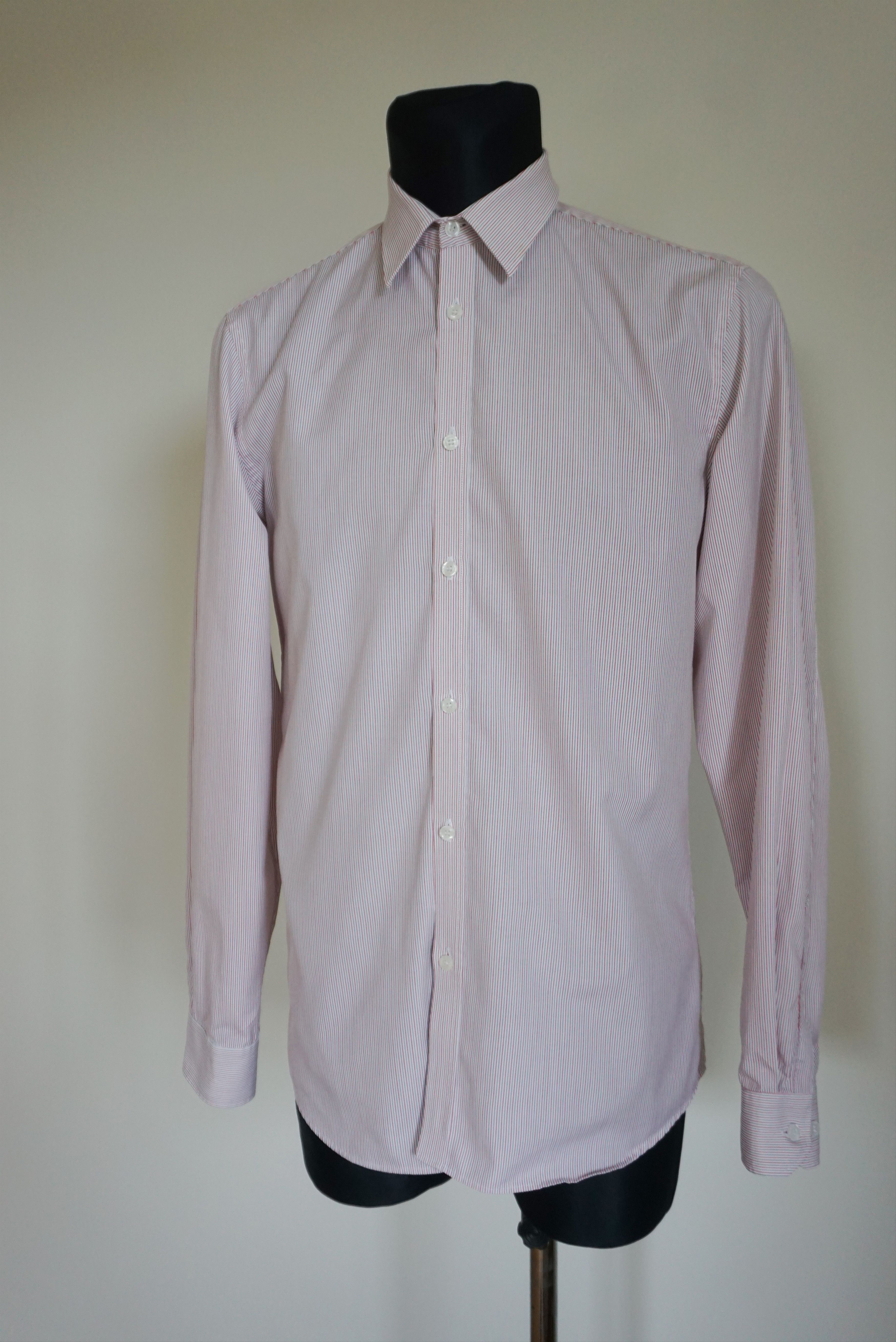 Designer Mens Bläck of Sweden shirt Alex Stripe slim fit M Medium Size US M / EU 48-50 / 2 - 7 Thumbnail