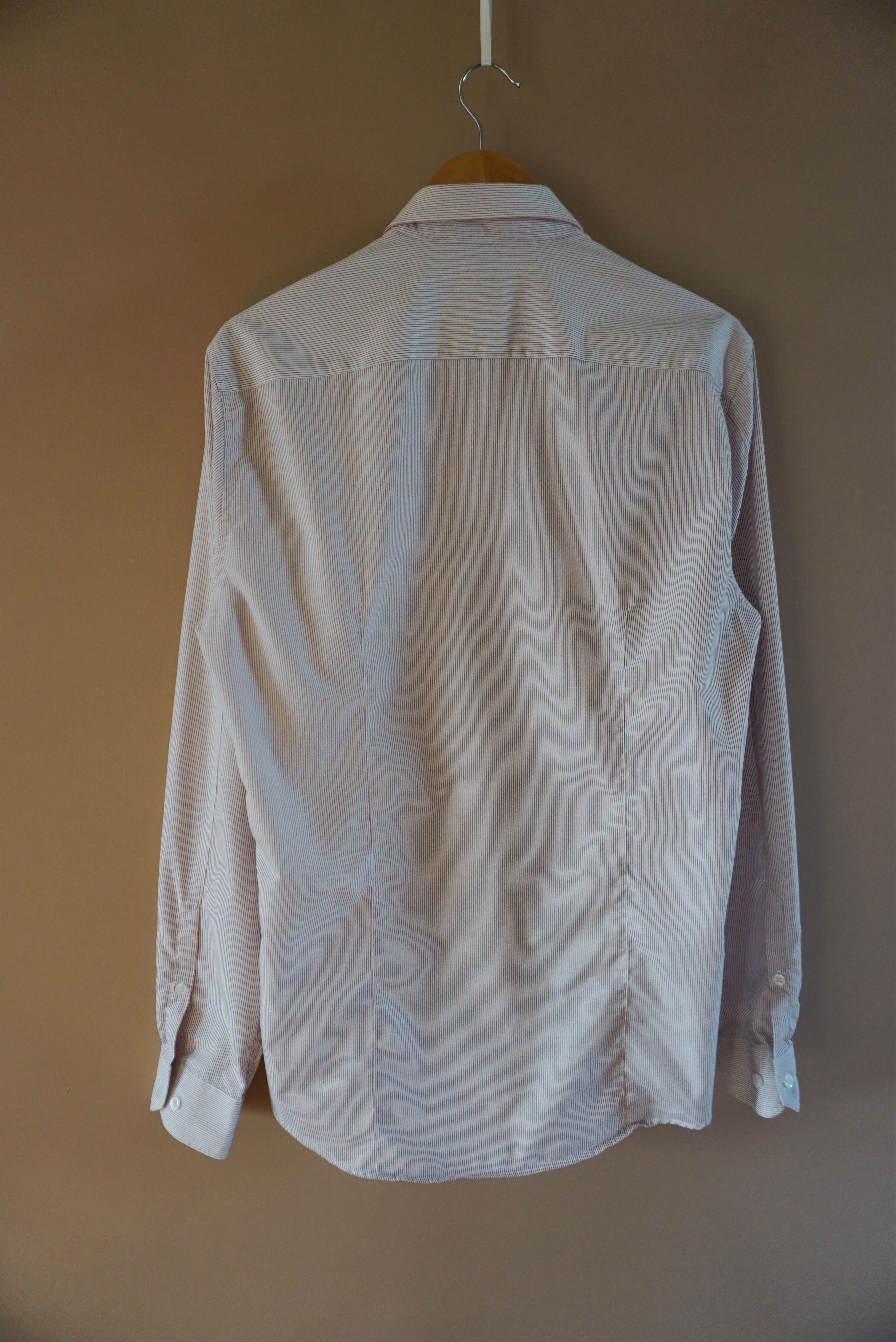 Designer Mens Bläck of Sweden shirt Alex Stripe slim fit M Medium Size US M / EU 48-50 / 2 - 16 Thumbnail