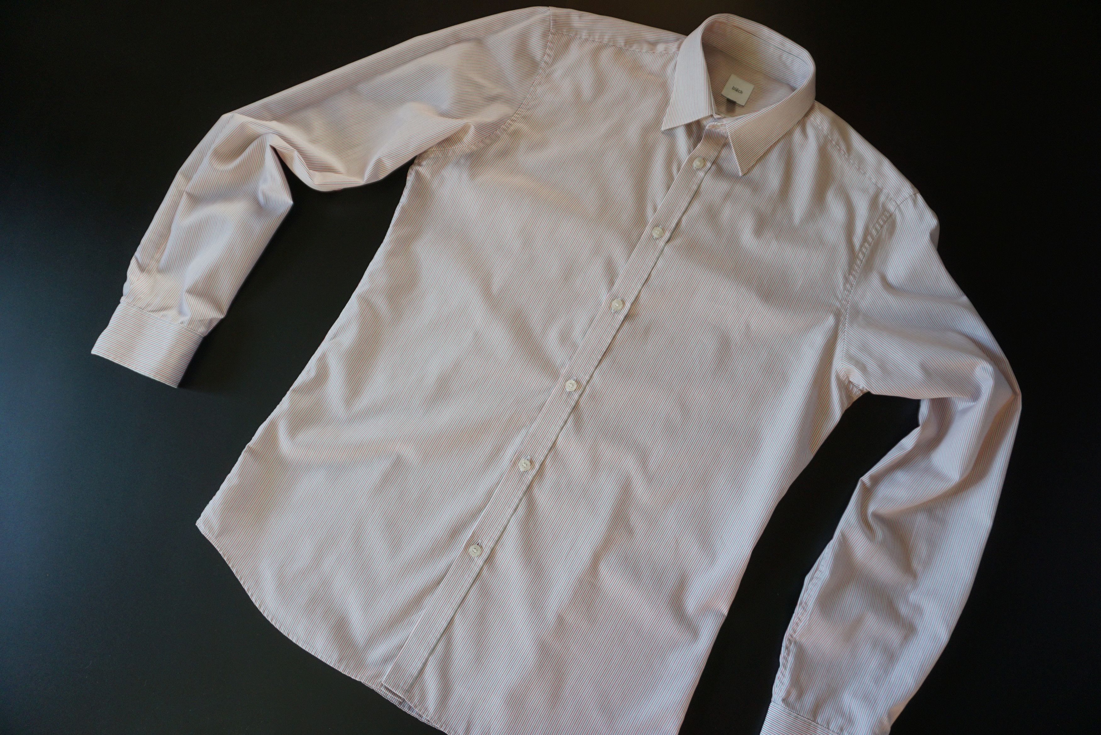 Designer Mens Bläck of Sweden shirt Alex Stripe slim fit M Medium Size US M / EU 48-50 / 2 - 13 Thumbnail