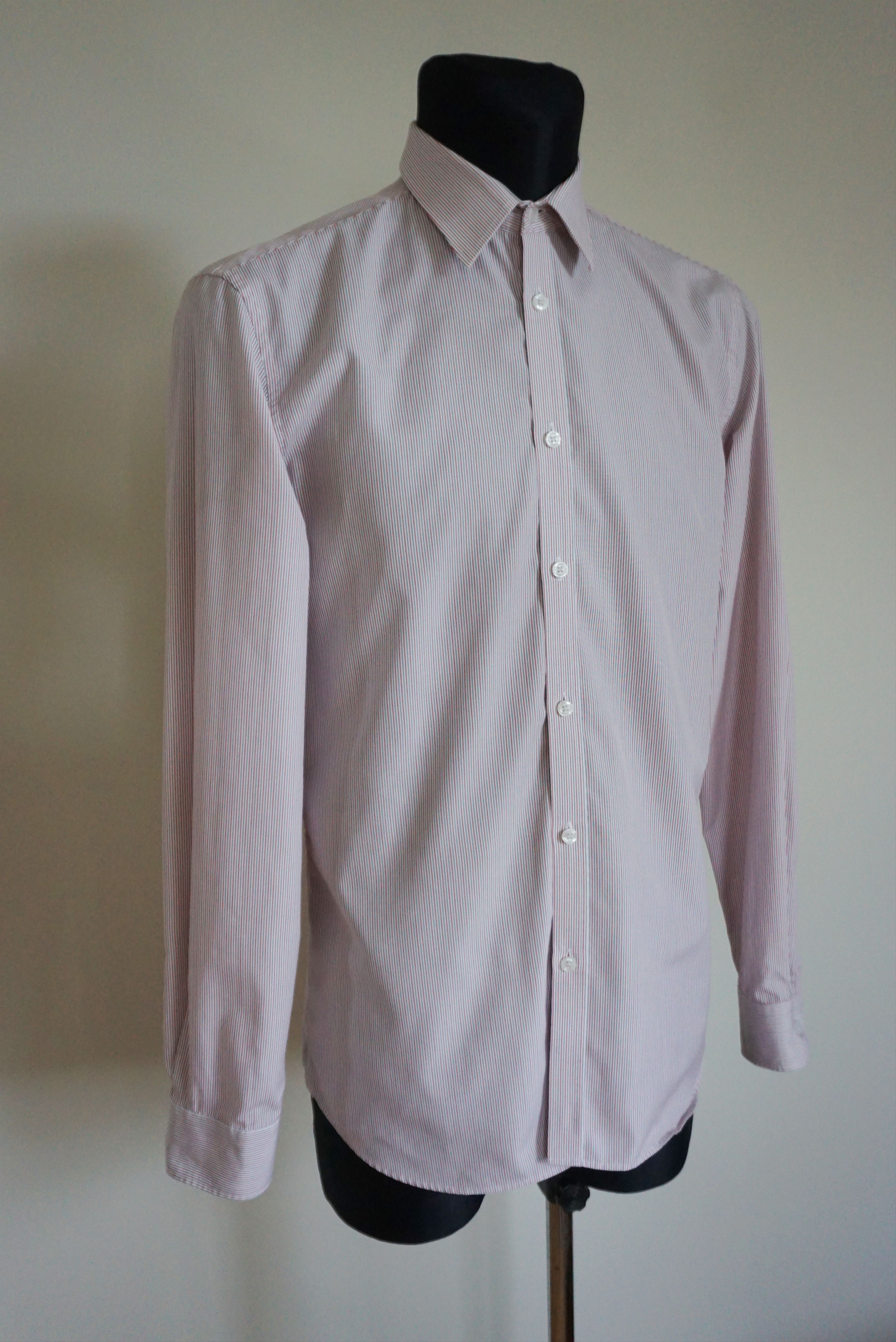 Designer Mens Bläck of Sweden shirt Alex Stripe slim fit M Medium Size US M / EU 48-50 / 2 - 3 Thumbnail